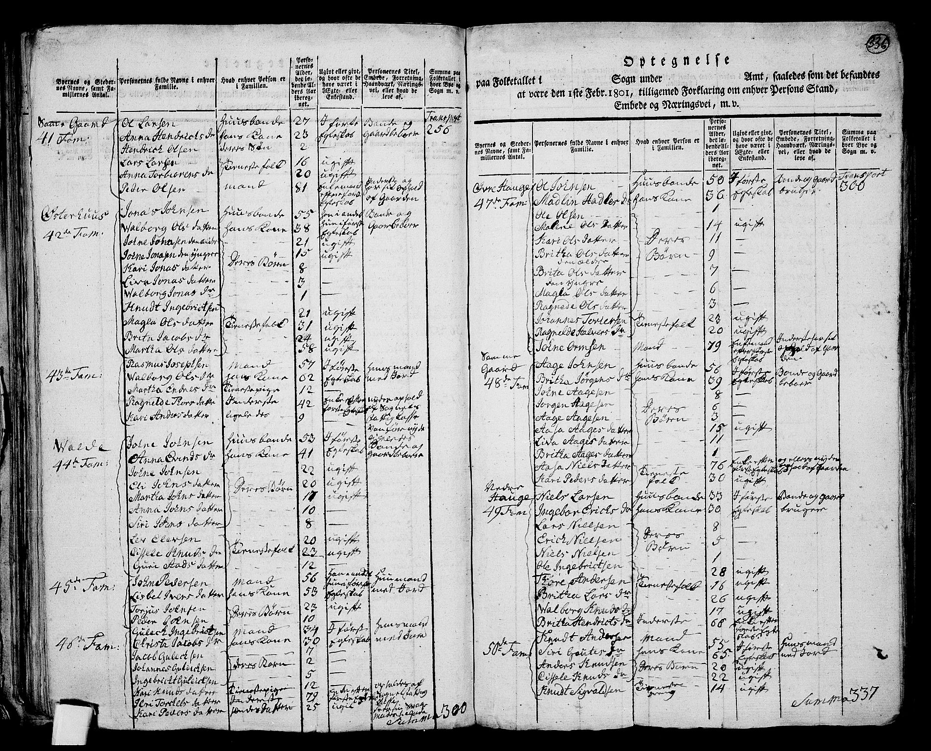 RA, 1801 census for 1133P Hjelmeland, 1801, p. 335b-336a