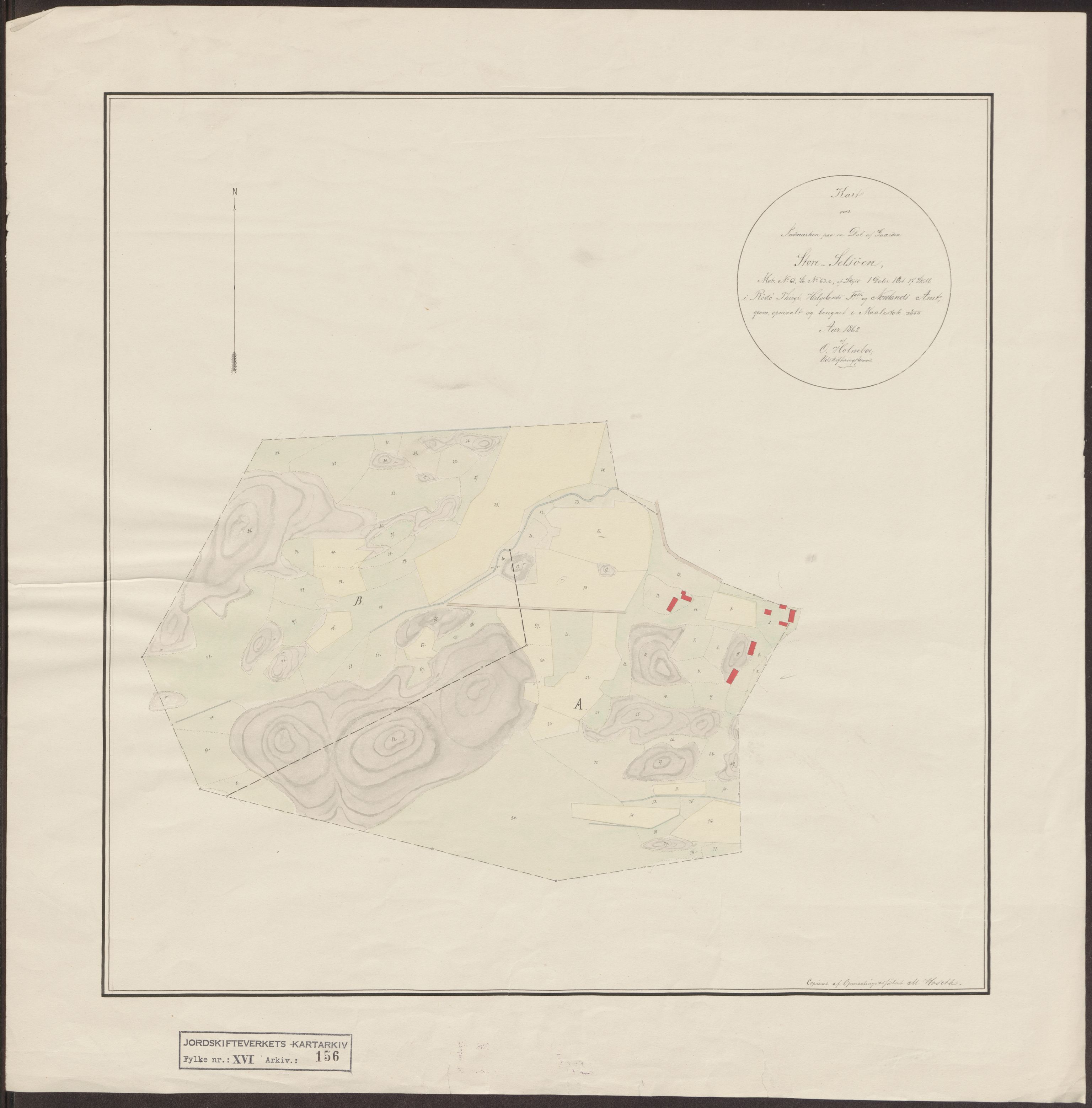Jordskifteverkets kartarkiv, AV/RA-S-3929/T, 1859-1988, p. 248