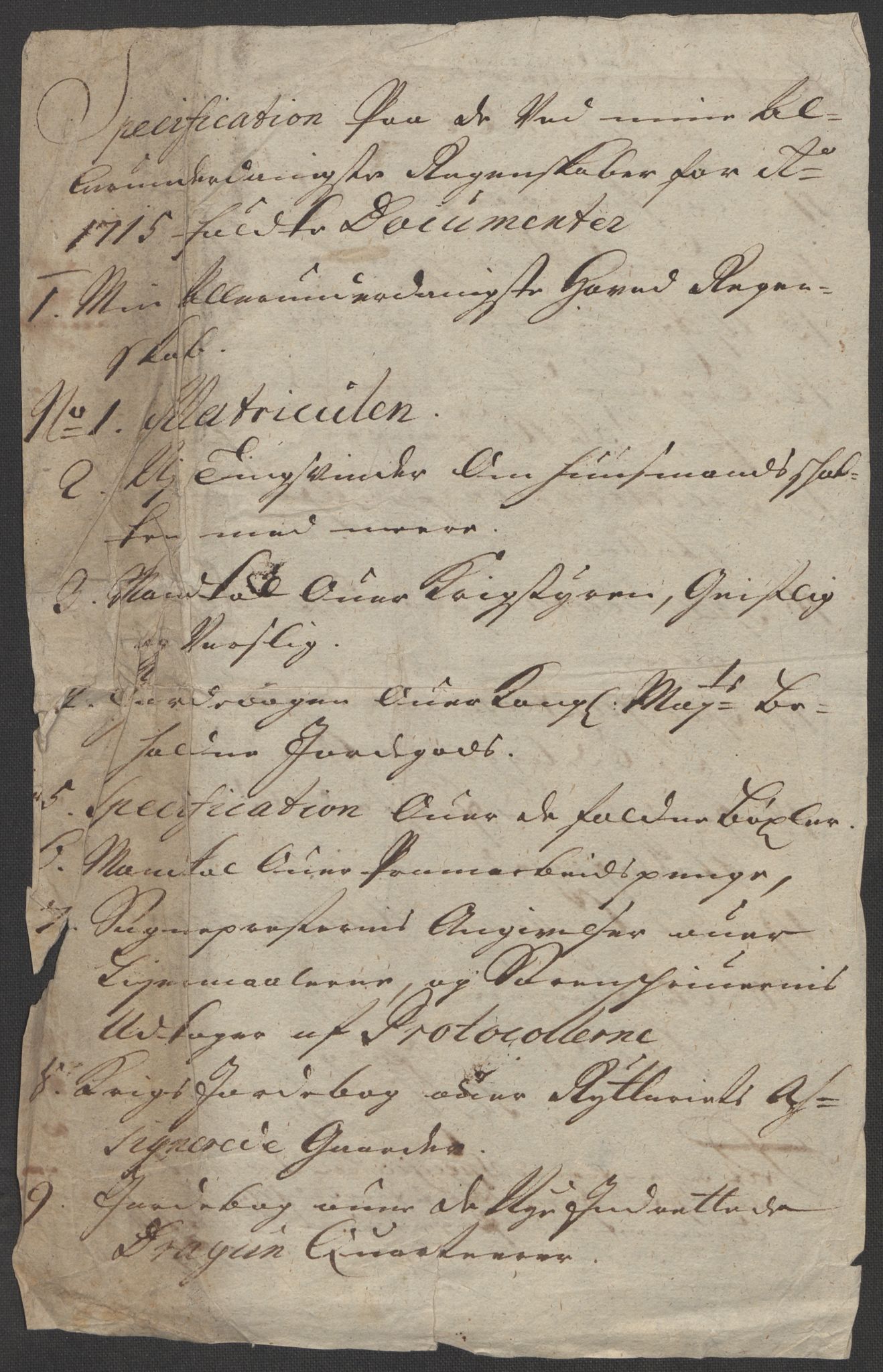 Rentekammeret inntil 1814, Reviderte regnskaper, Fogderegnskap, RA/EA-4092/R18/L1314: Fogderegnskap Hadeland, Toten og Valdres, 1715, p. 12