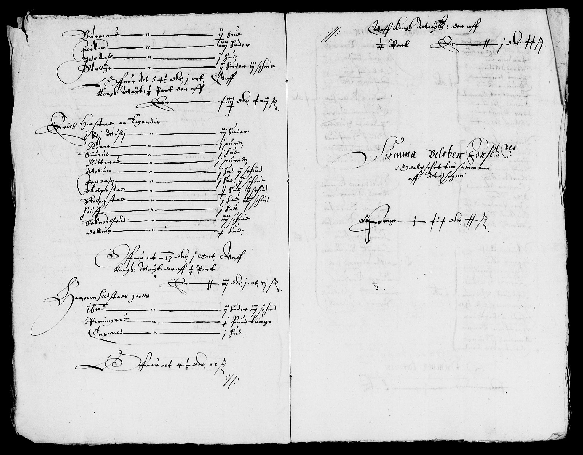 Rentekammeret inntil 1814, Reviderte regnskaper, Lensregnskaper, RA/EA-5023/R/Rb/Rba/L0128: Akershus len, 1636-1637