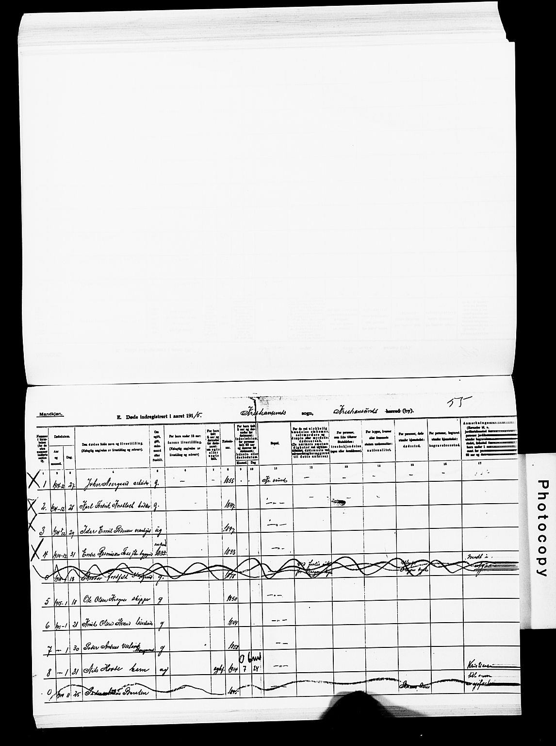 Ministerialprotokoller, klokkerbøker og fødselsregistre - Møre og Romsdal, SAT/A-1454/572/L0860: Parish register (official) no. 572D04, 1903-1916