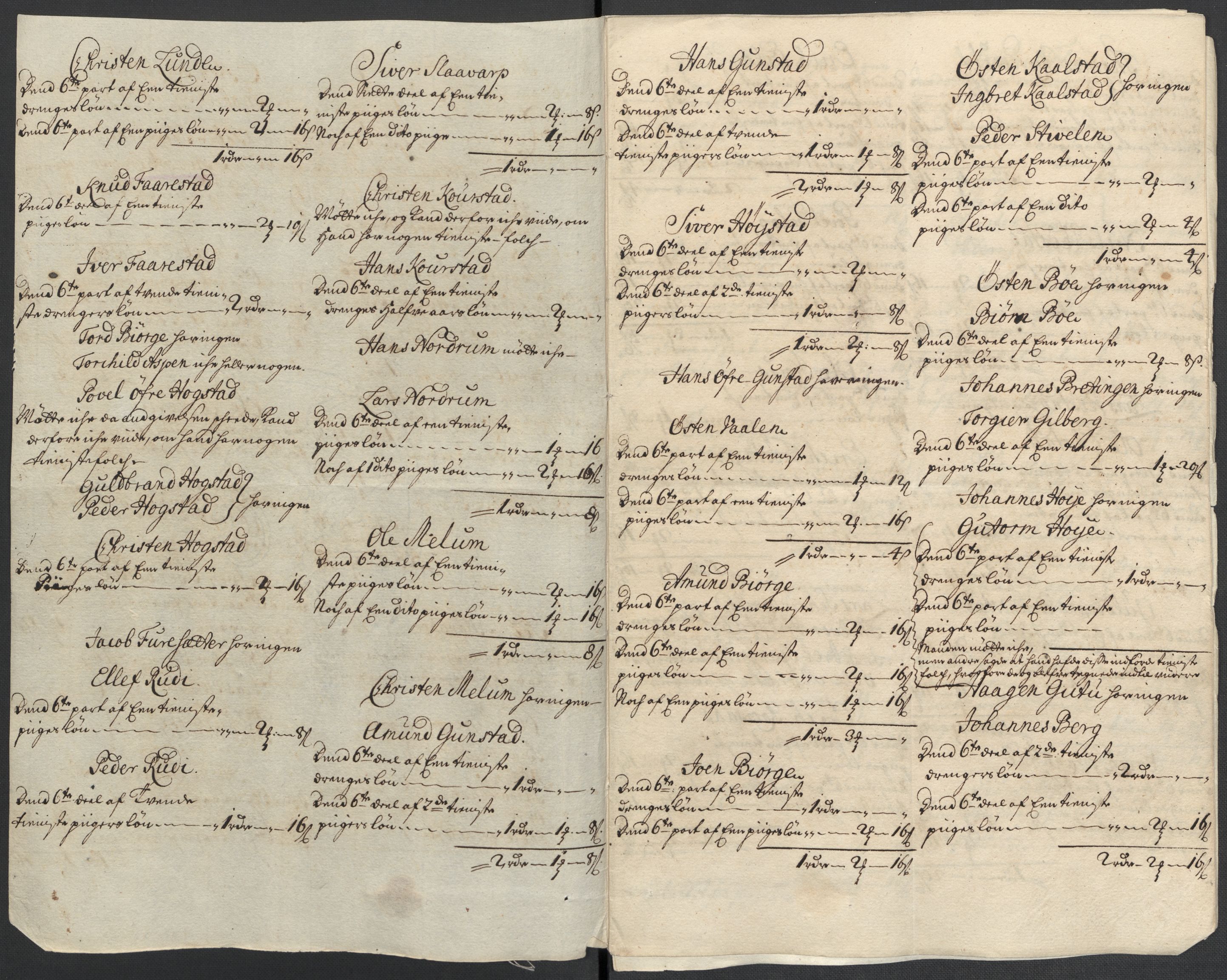 Rentekammeret inntil 1814, Reviderte regnskaper, Fogderegnskap, AV/RA-EA-4092/R17/L1180: Fogderegnskap Gudbrandsdal, 1711, p. 124