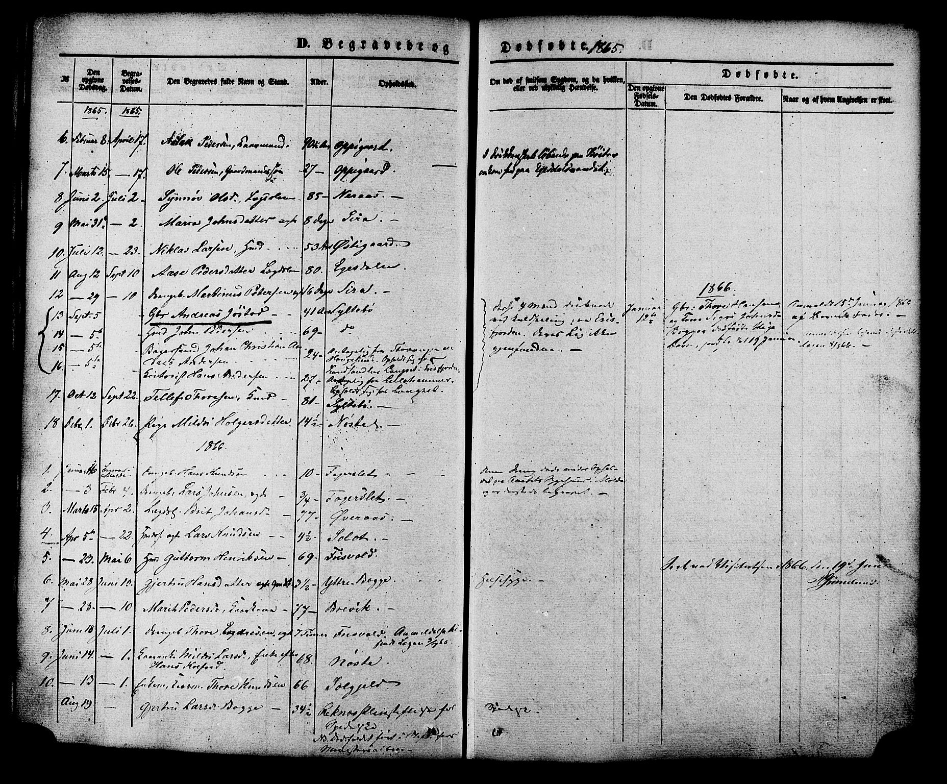 Ministerialprotokoller, klokkerbøker og fødselsregistre - Møre og Romsdal, AV/SAT-A-1454/552/L0637: Parish register (official) no. 552A01, 1845-1879, p. 252