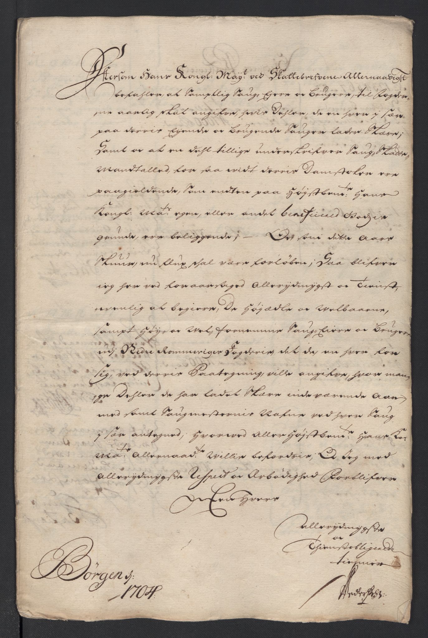 Rentekammeret inntil 1814, Reviderte regnskaper, Fogderegnskap, RA/EA-4092/R11/L0588: Fogderegnskap Nedre Romerike, 1704, p. 189