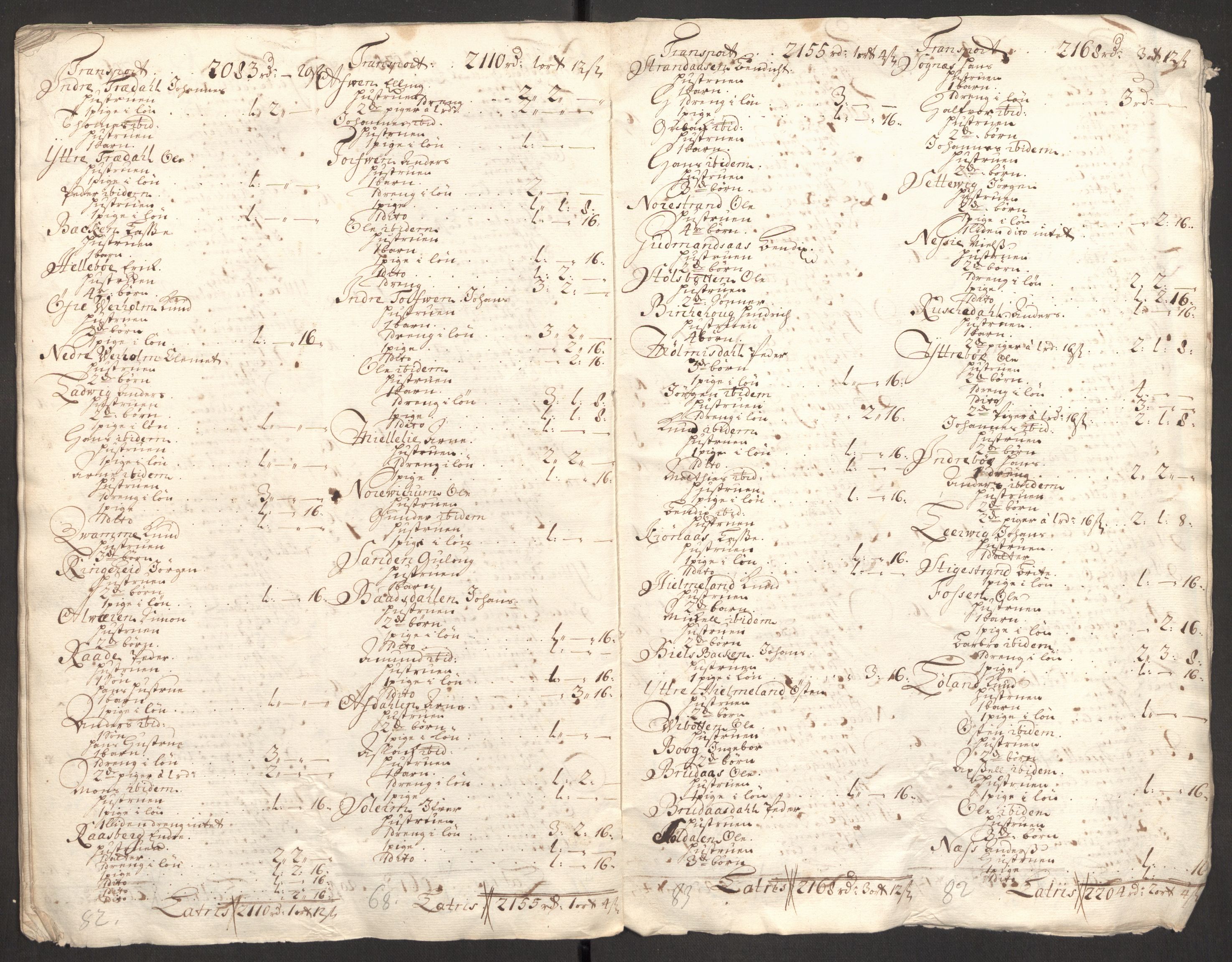 Rentekammeret inntil 1814, Reviderte regnskaper, Fogderegnskap, RA/EA-4092/R52/L3317: Fogderegnskap Sogn, 1711, p. 283