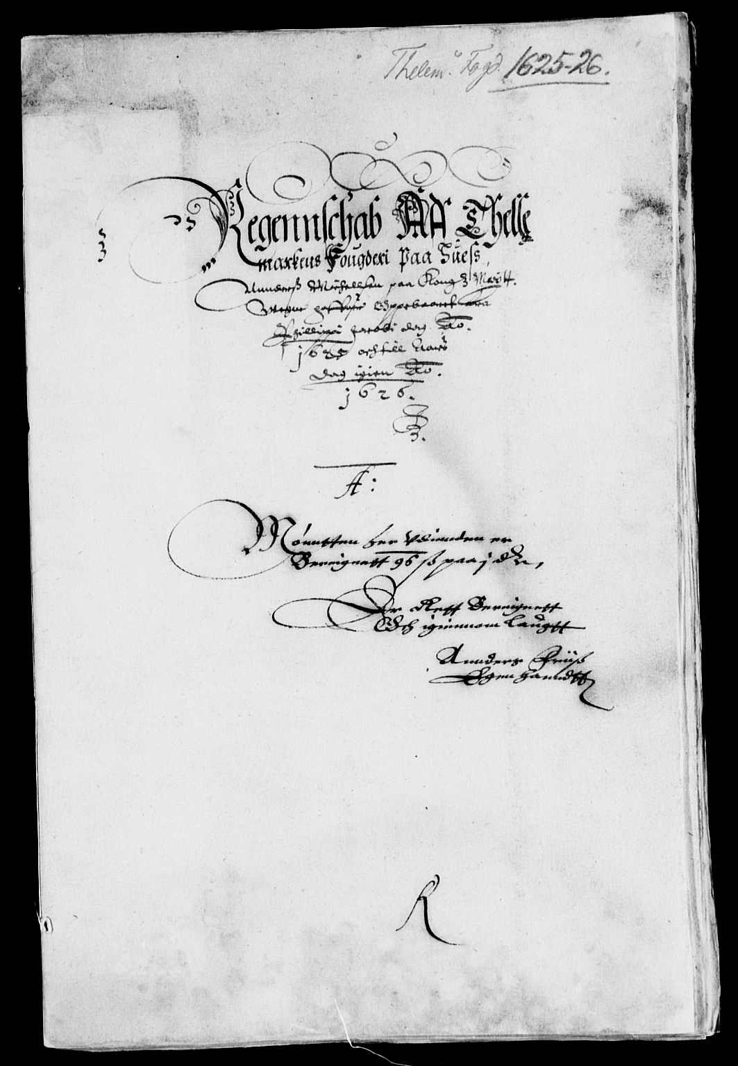 Rentekammeret inntil 1814, Reviderte regnskaper, Lensregnskaper, AV/RA-EA-5023/R/Rb/Rbp/L0009: Bratsberg len, 1624-1626