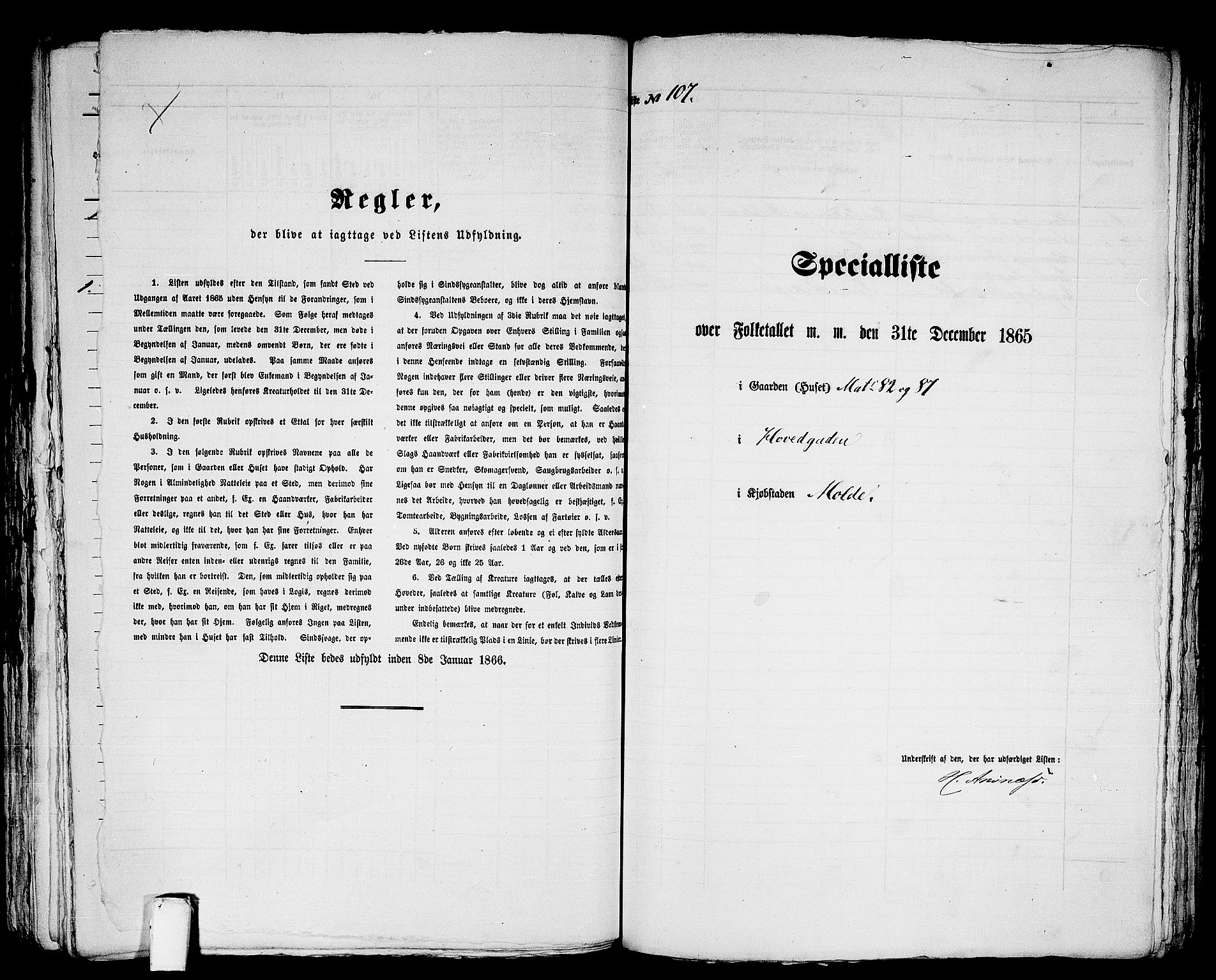 RA, 1865 census for Molde, 1865, p. 224