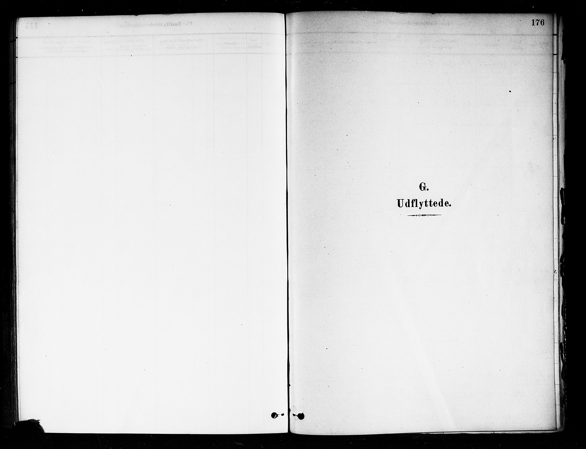 Asker prestekontor Kirkebøker, SAO/A-10256a/F/Fa/L0014: Parish register (official) no. I 14, 1879-1900, p. 176