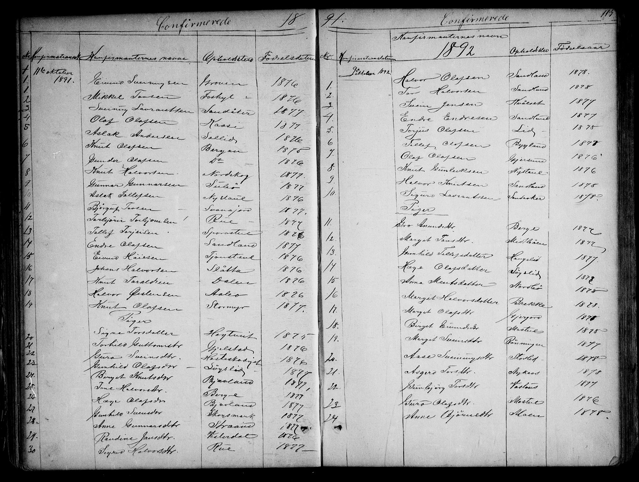 Kviteseid kirkebøker, AV/SAKO-A-276/G/Gb/L0002: Parish register (copy) no. II 2, 1850-1892, p. 113