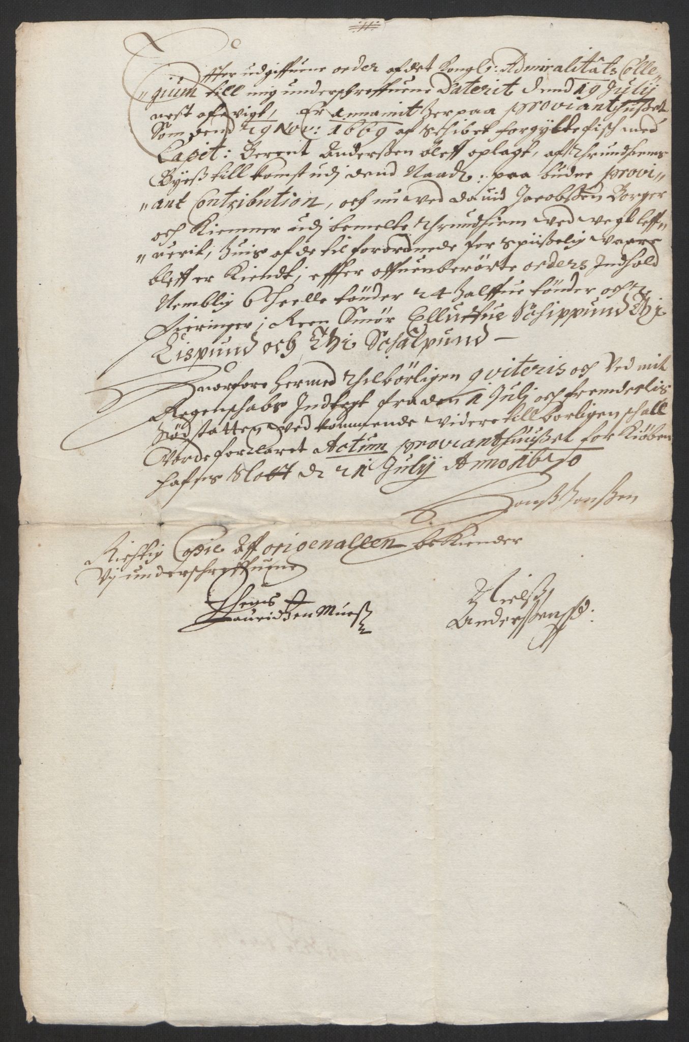 Rentekammeret inntil 1814, Reviderte regnskaper, Byregnskaper, AV/RA-EA-4066/R/Rs/L0504: [S1] Kontribusjonsregnskap, 1631-1684, p. 63