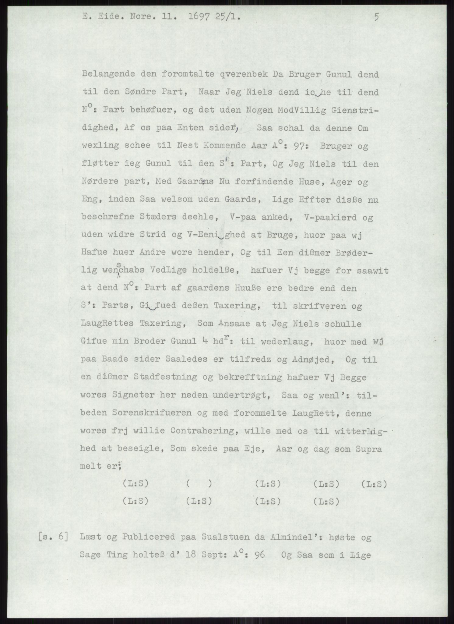 Samlinger til kildeutgivelse, Diplomavskriftsamlingen, AV/RA-EA-4053/H/Ha, p. 1716