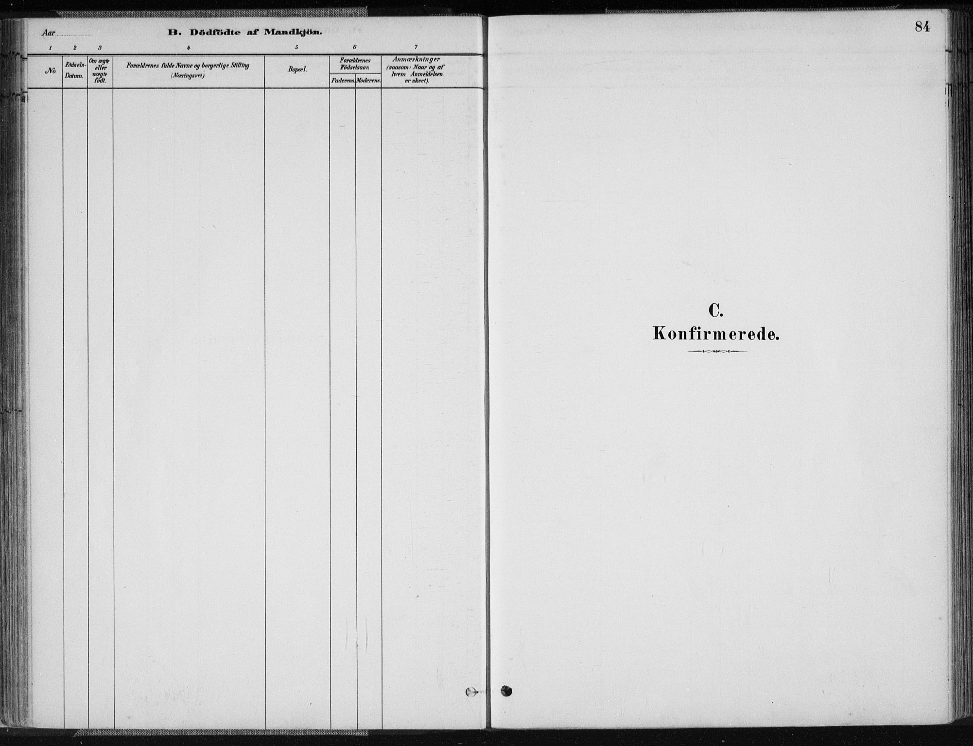 Sør-Audnedal sokneprestkontor, SAK/1111-0039/F/Fa/Fab/L0009: Parish register (official) no. A 9, 1880-1895, p. 84