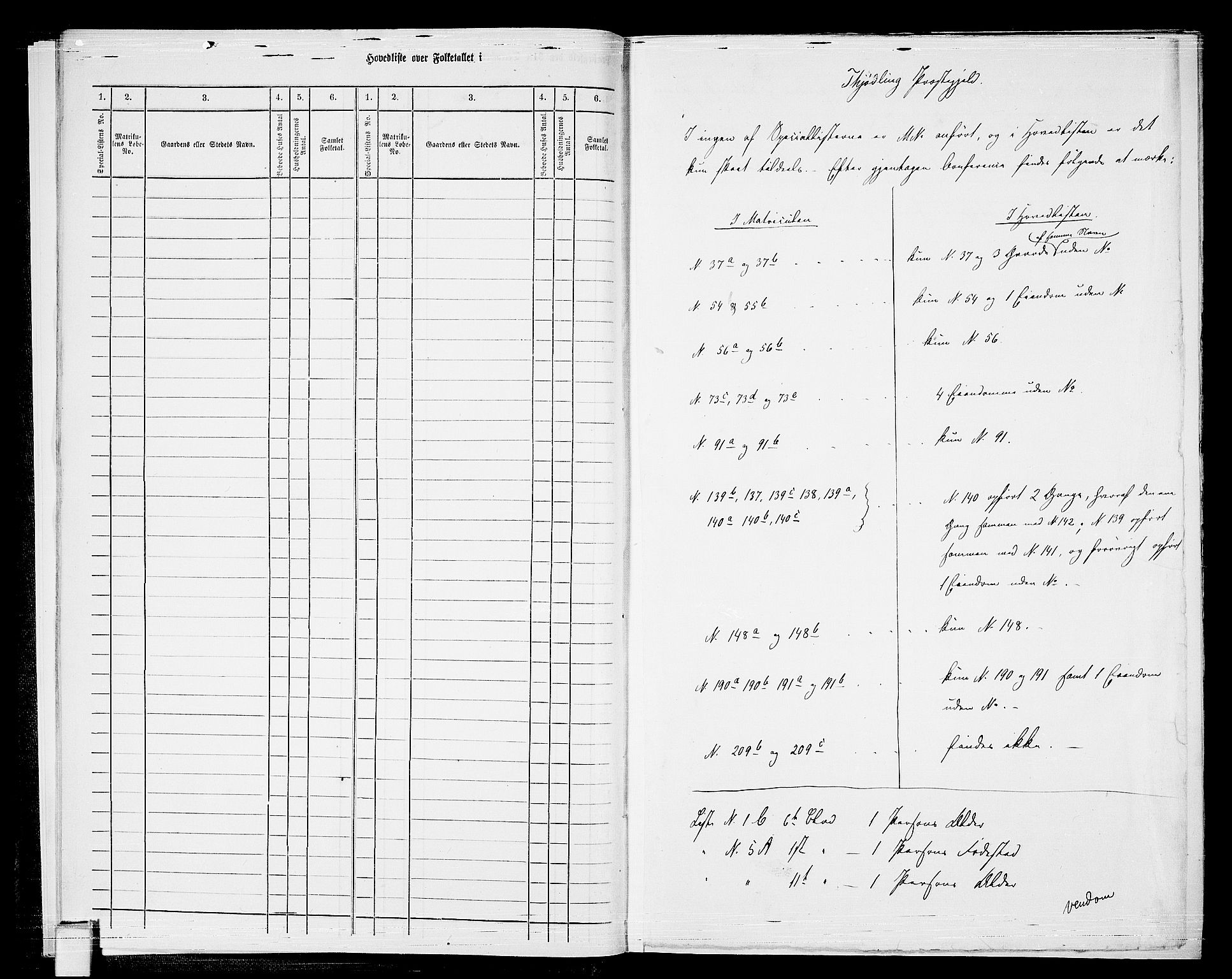 RA, 1865 census for Tjølling, 1865, p. 11