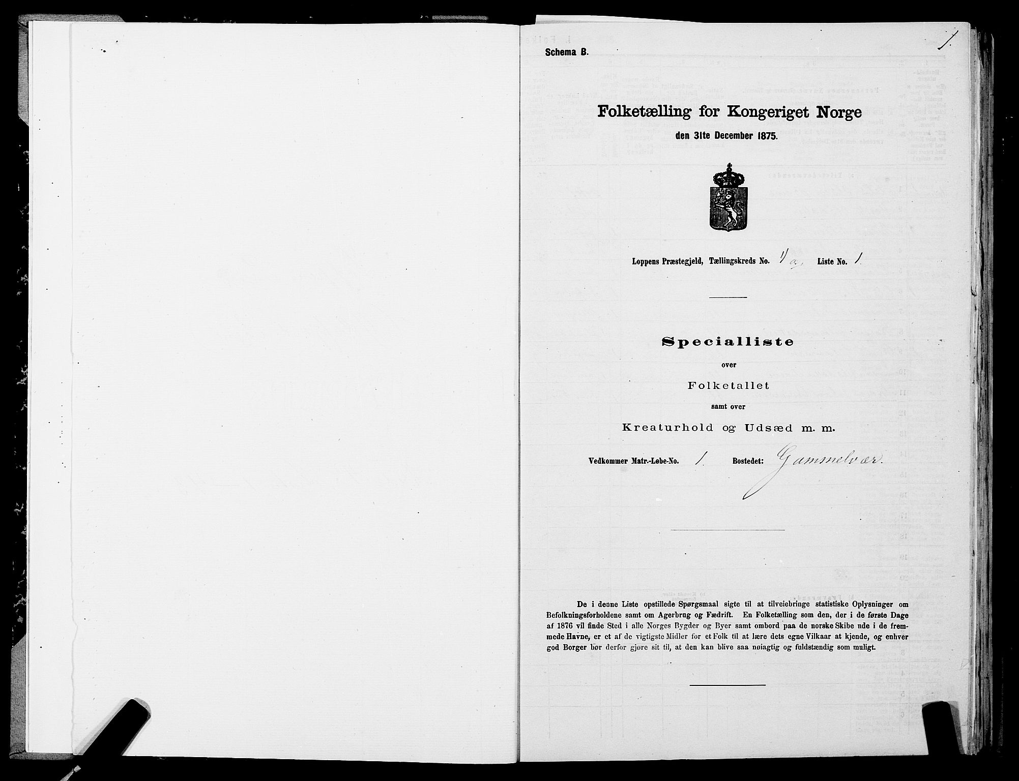 SATØ, 1875 census for 2014P Loppa, 1875, p. 2001