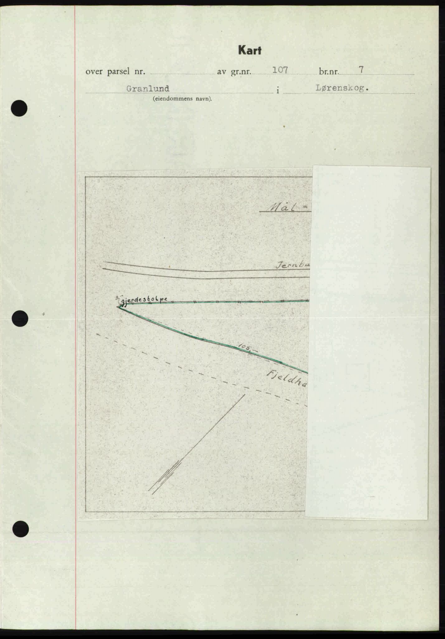 Nedre Romerike sorenskriveri, AV/SAO-A-10469/G/Gb/Gbd/L0017: Mortgage book no. 17, 1946-1946, Diary no: : 3665/1946