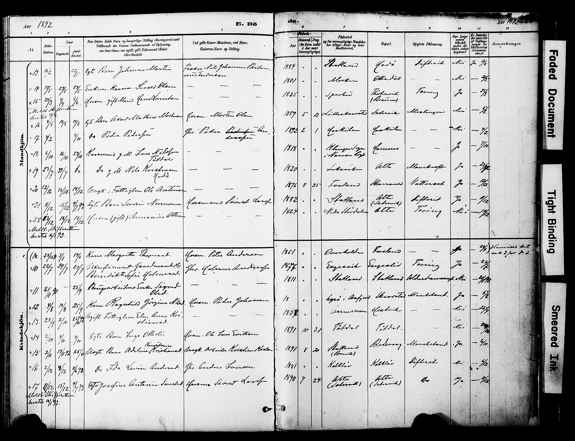 Ministerialprotokoller, klokkerbøker og fødselsregistre - Nord-Trøndelag, SAT/A-1458/774/L0628: Parish register (official) no. 774A02, 1887-1903, p. 229