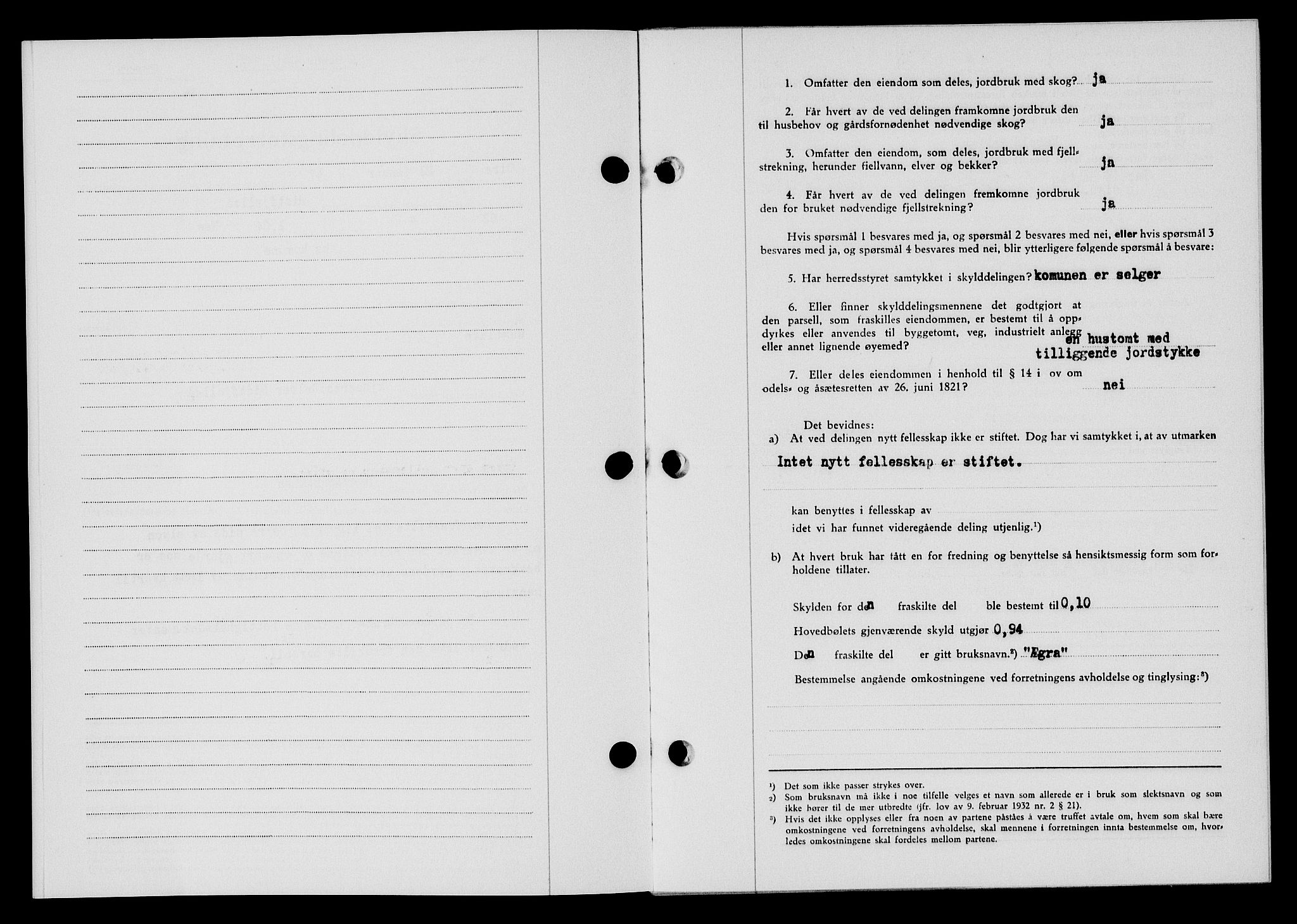 Flekkefjord sorenskriveri, AV/SAK-1221-0001/G/Gb/Gba/L0061: Mortgage book no. A-9, 1946-1947, Diary no: : 78/1947