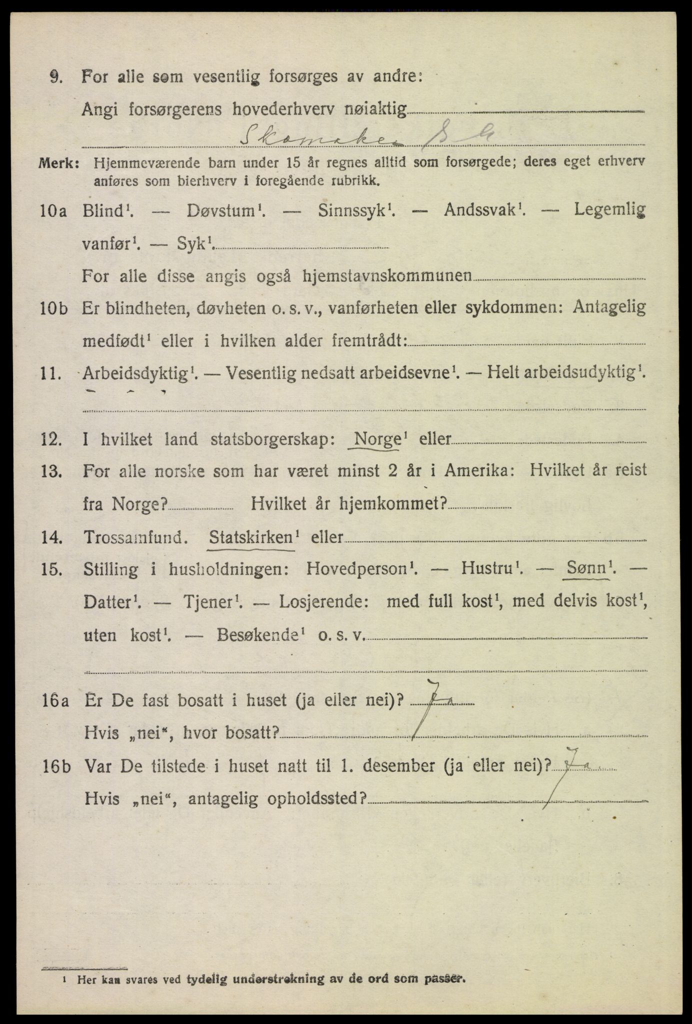 SAH, 1920 census for Stor-Elvdal, 1920, p. 2691