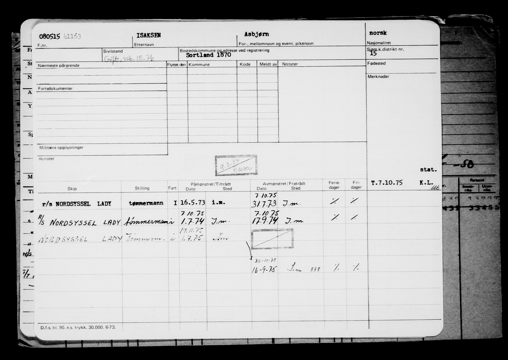 Direktoratet for sjømenn, AV/RA-S-3545/G/Gb/L0129: Hovedkort, 1915, p. 562