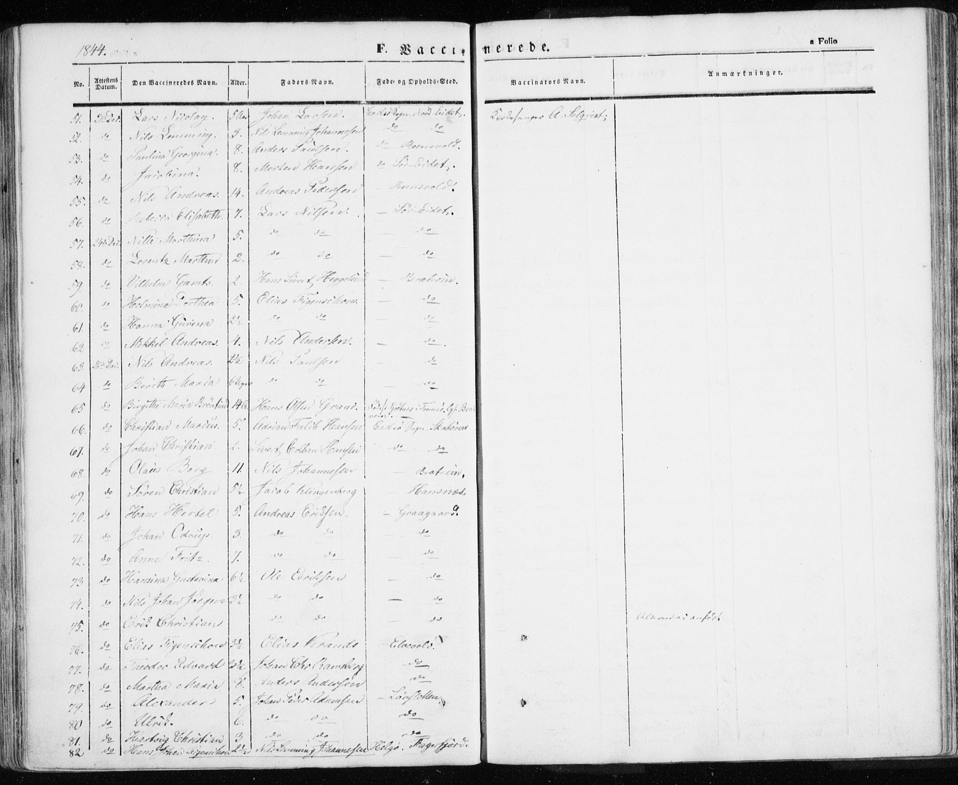 Karlsøy sokneprestembete, AV/SATØ-S-1299/H/Ha/Haa/L0003kirke: Parish register (official) no. 3, 1843-1860