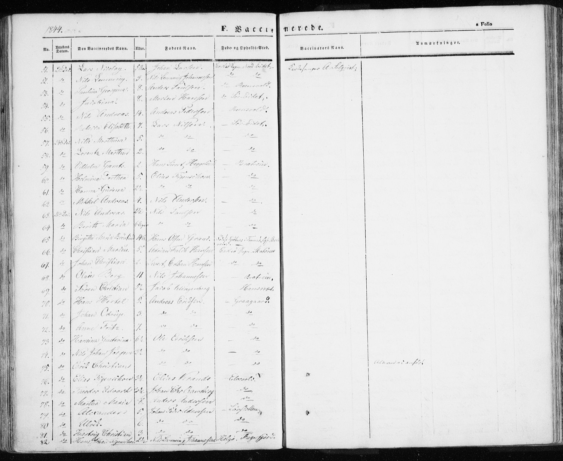 Karlsøy sokneprestembete, AV/SATØ-S-1299/H/Ha/Haa/L0003kirke: Parish register (official) no. 3, 1843-1860