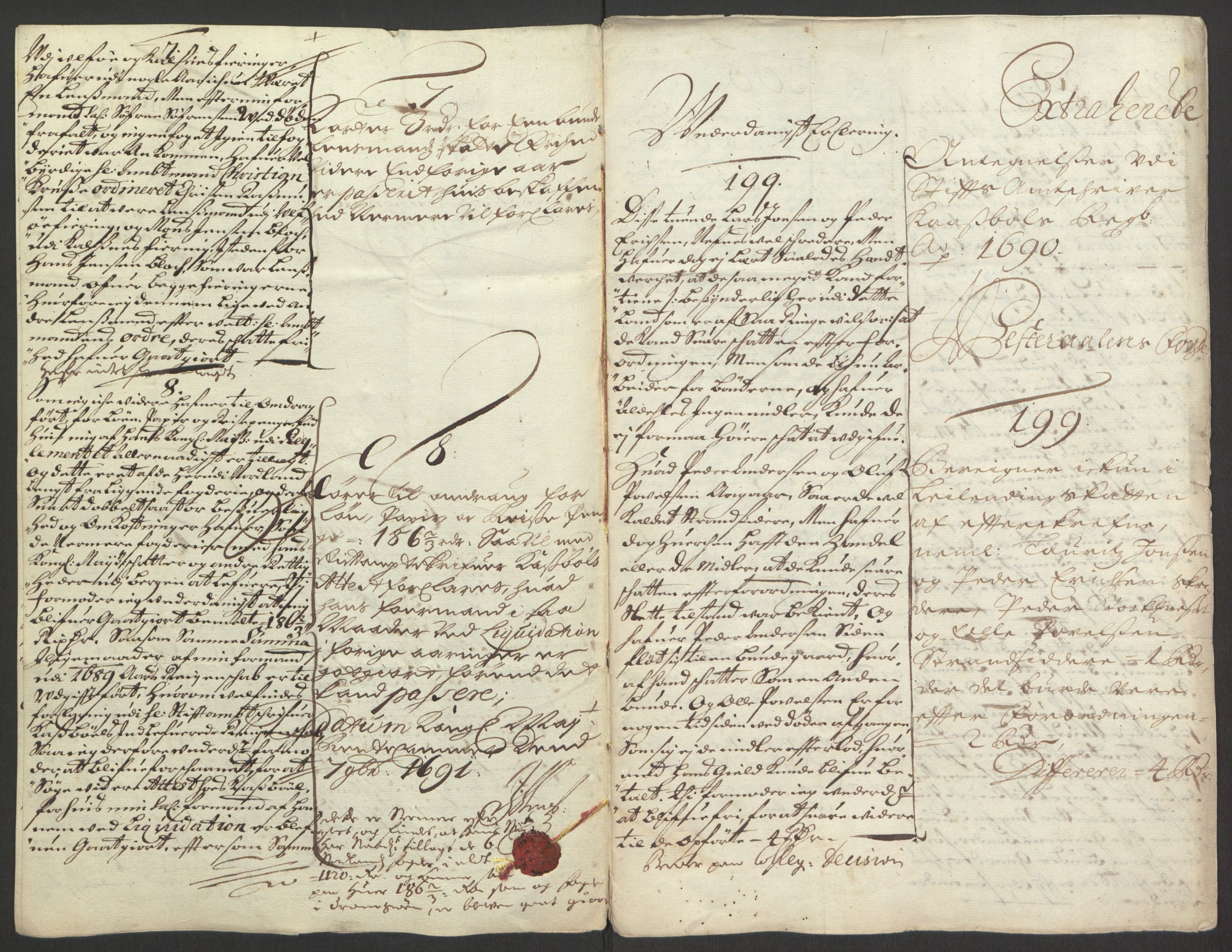 Rentekammeret inntil 1814, Reviderte regnskaper, Fogderegnskap, RA/EA-4092/R67/L4676: Fogderegnskap Vesterålen, Andenes og Lofoten, 1691-1693, p. 379