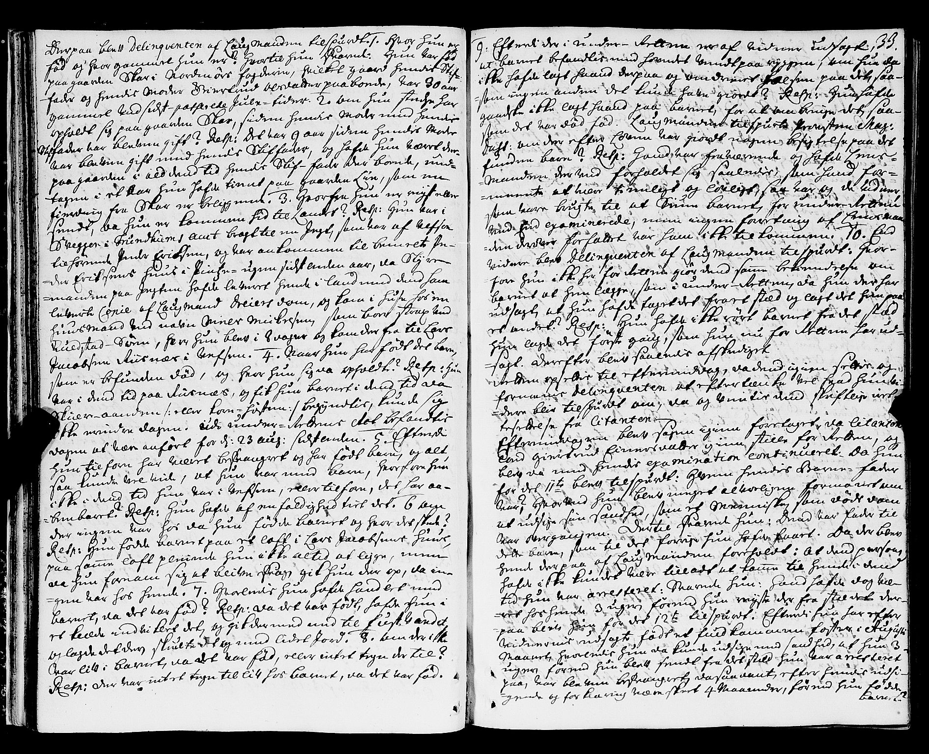 Nordland og Finnmarks lagstol, AV/SAT-A-5608/X/L0006: Justisprotokoll, 1730-1740, p. 32b-33a