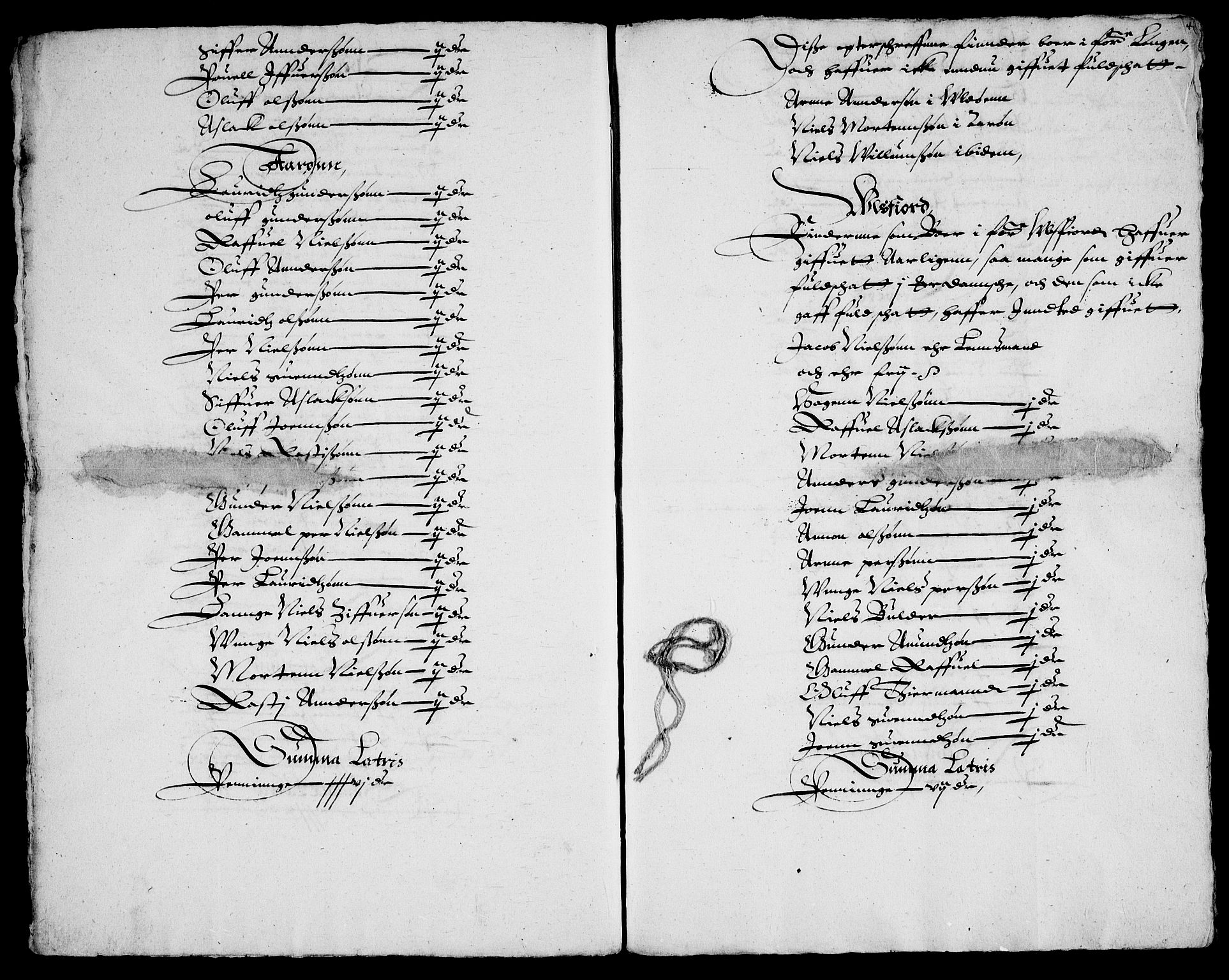 Danske Kanselli, Skapsaker, AV/RA-EA-4061/F/L0079/0003: Skap 15, pakke 125B / Skap 15, pakke 125B, litra M-X og uten litra, 1599-1613, p. 16