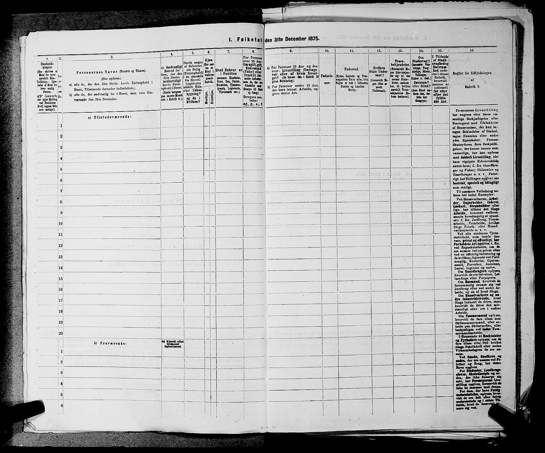 SAKO, 1875 census for 0724L Sandeherred/Sandeherred, 1875, p. 428