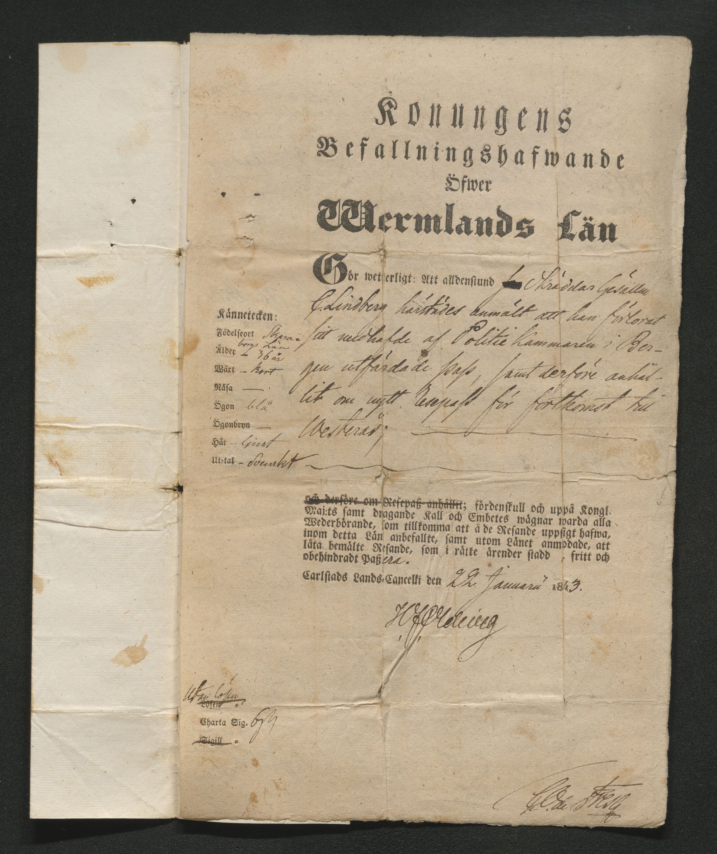 Drammen politikammer, SAKO/A-623/I/Ia/Iab/L0007: Innleverte pass, 1843-1844, p. 210