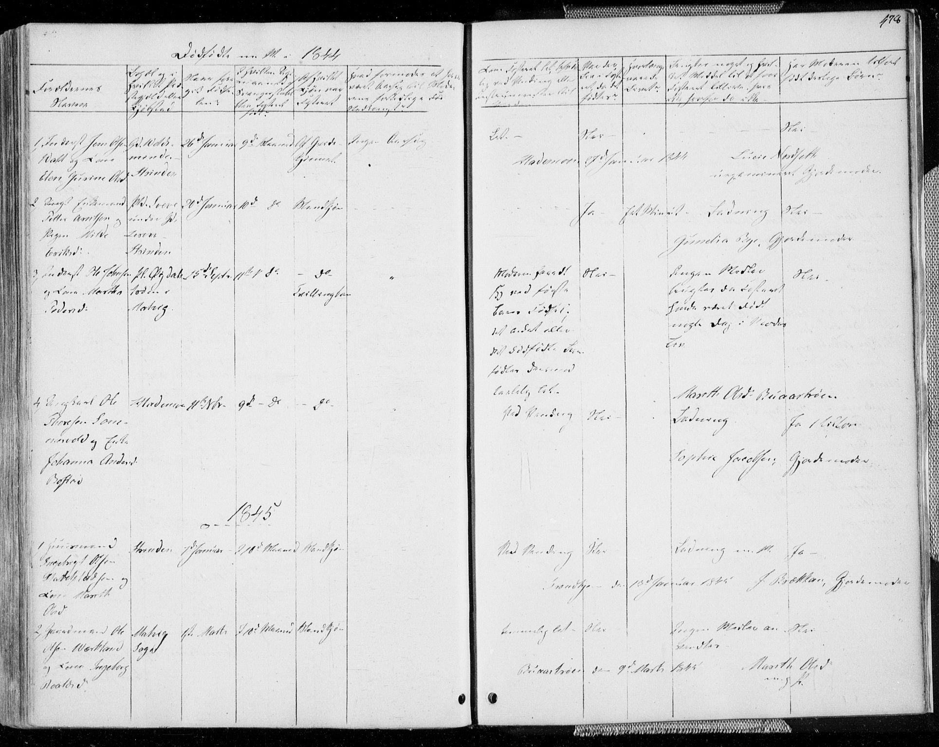 Ministerialprotokoller, klokkerbøker og fødselsregistre - Sør-Trøndelag, SAT/A-1456/606/L0290: Parish register (official) no. 606A05, 1841-1847, p. 478