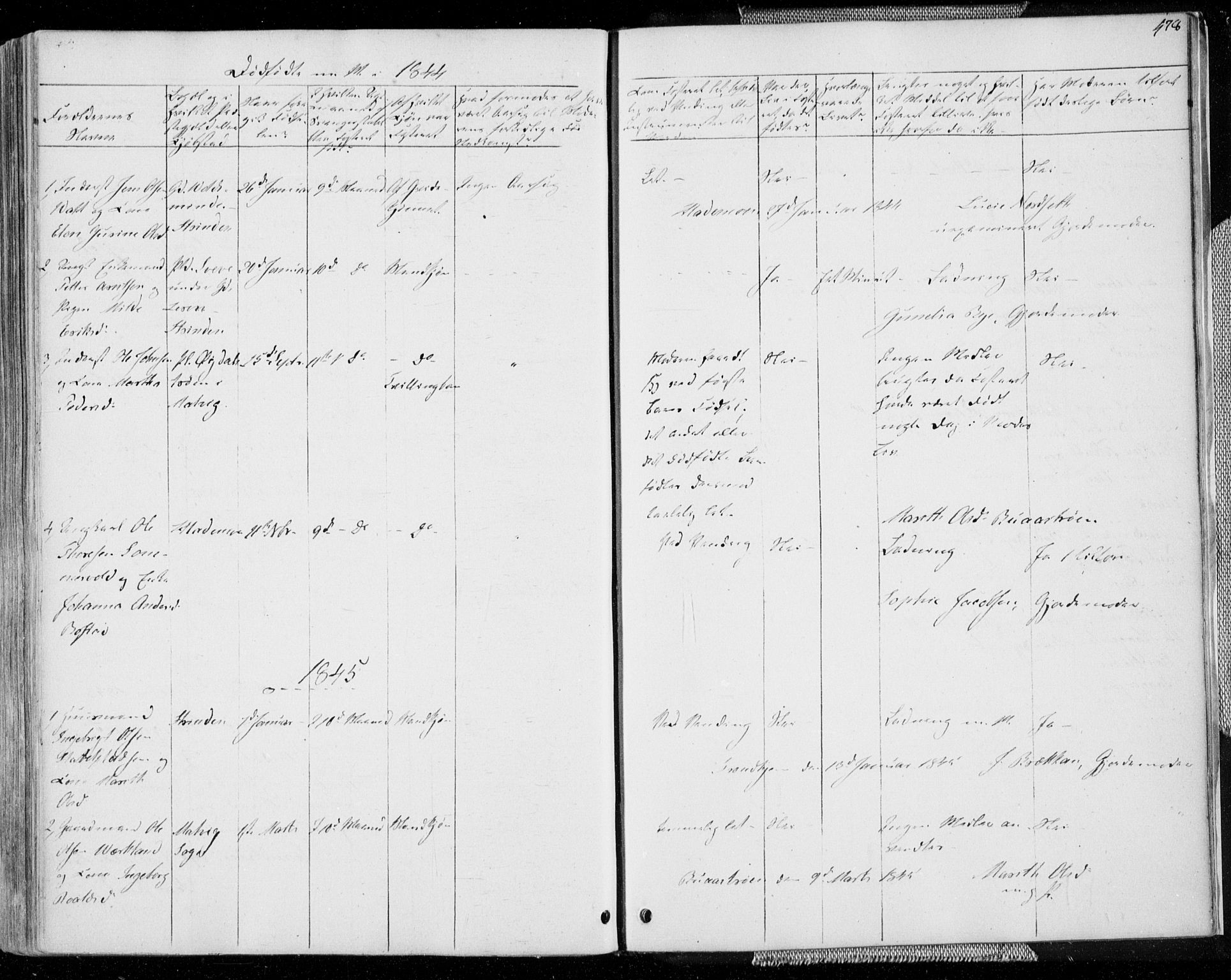 Ministerialprotokoller, klokkerbøker og fødselsregistre - Sør-Trøndelag, AV/SAT-A-1456/606/L0290: Parish register (official) no. 606A05, 1841-1847, p. 478