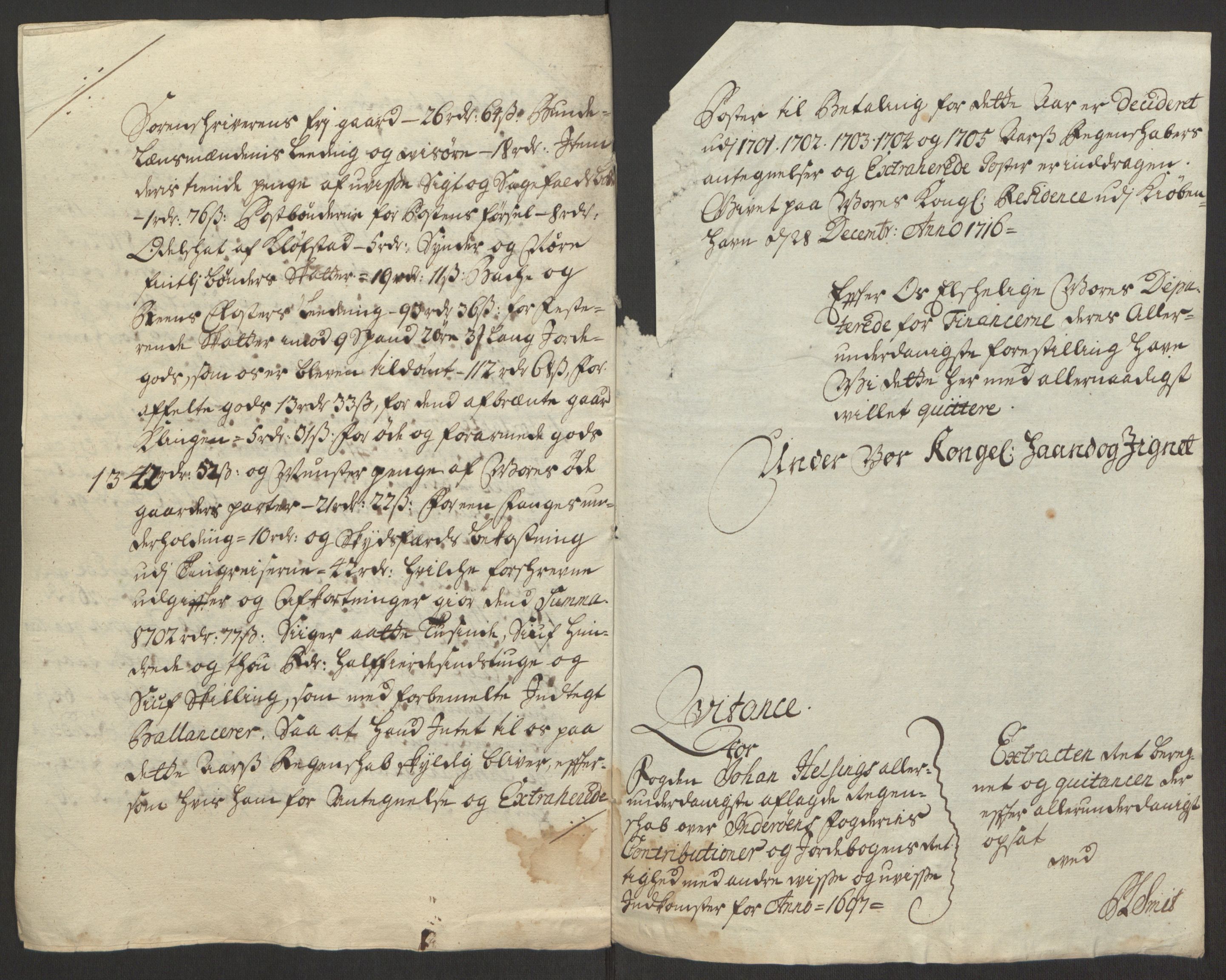 Rentekammeret inntil 1814, Reviderte regnskaper, Fogderegnskap, RA/EA-4092/R63/L4309: Fogderegnskap Inderøy, 1695-1697, p. 388