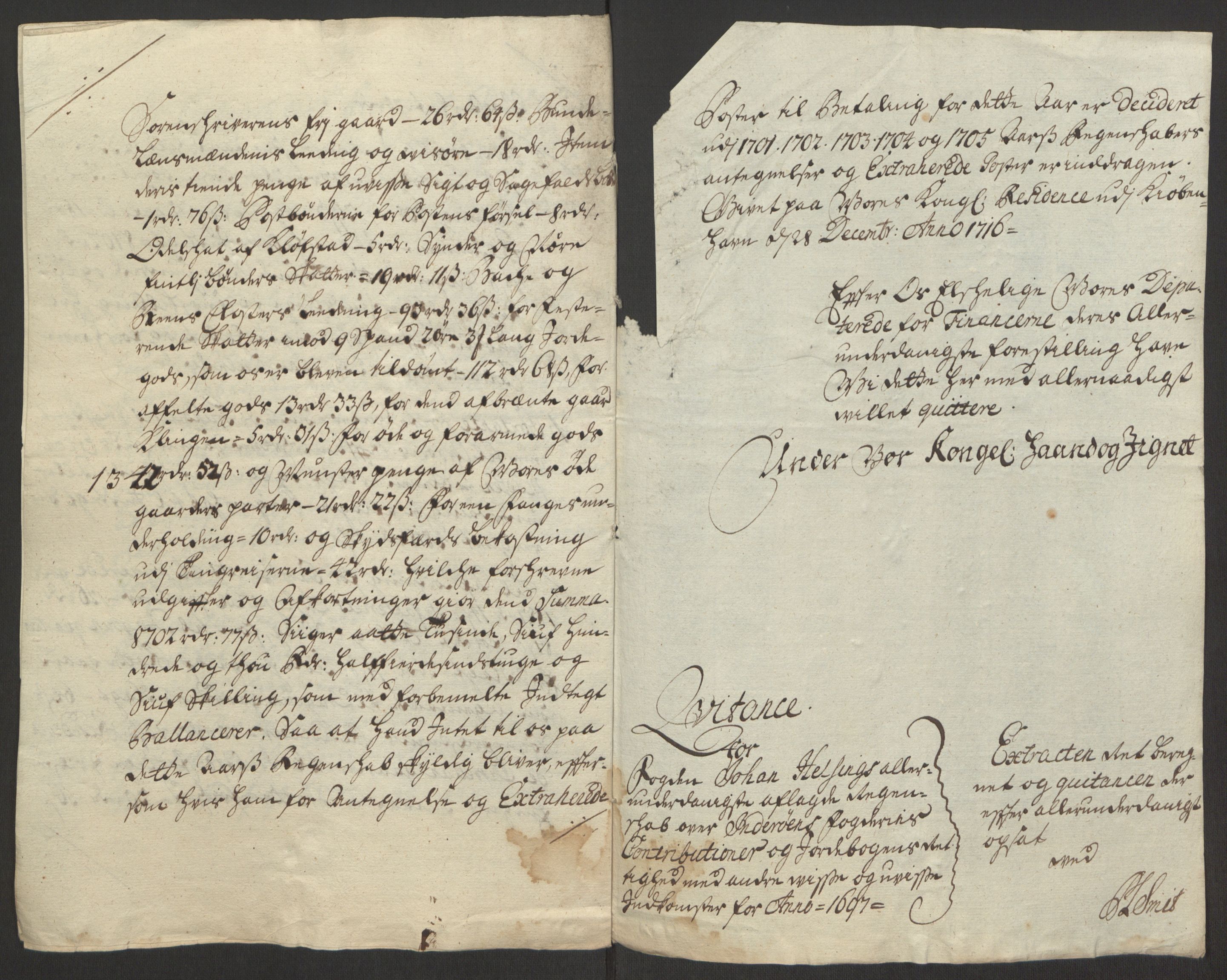 Rentekammeret inntil 1814, Reviderte regnskaper, Fogderegnskap, AV/RA-EA-4092/R63/L4309: Fogderegnskap Inderøy, 1695-1697, p. 388