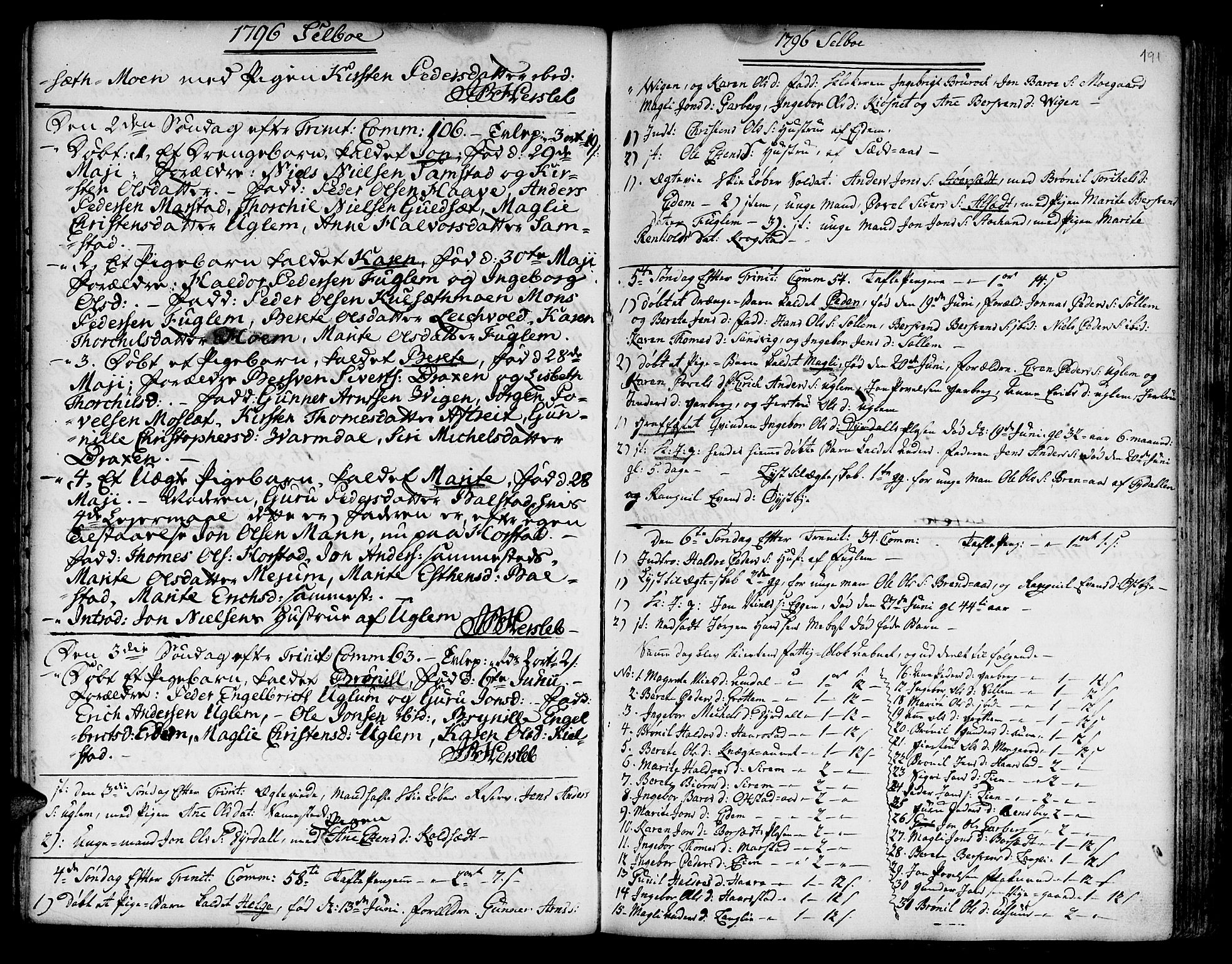 Ministerialprotokoller, klokkerbøker og fødselsregistre - Sør-Trøndelag, AV/SAT-A-1456/695/L1138: Parish register (official) no. 695A02 /1, 1757-1801, p. 191