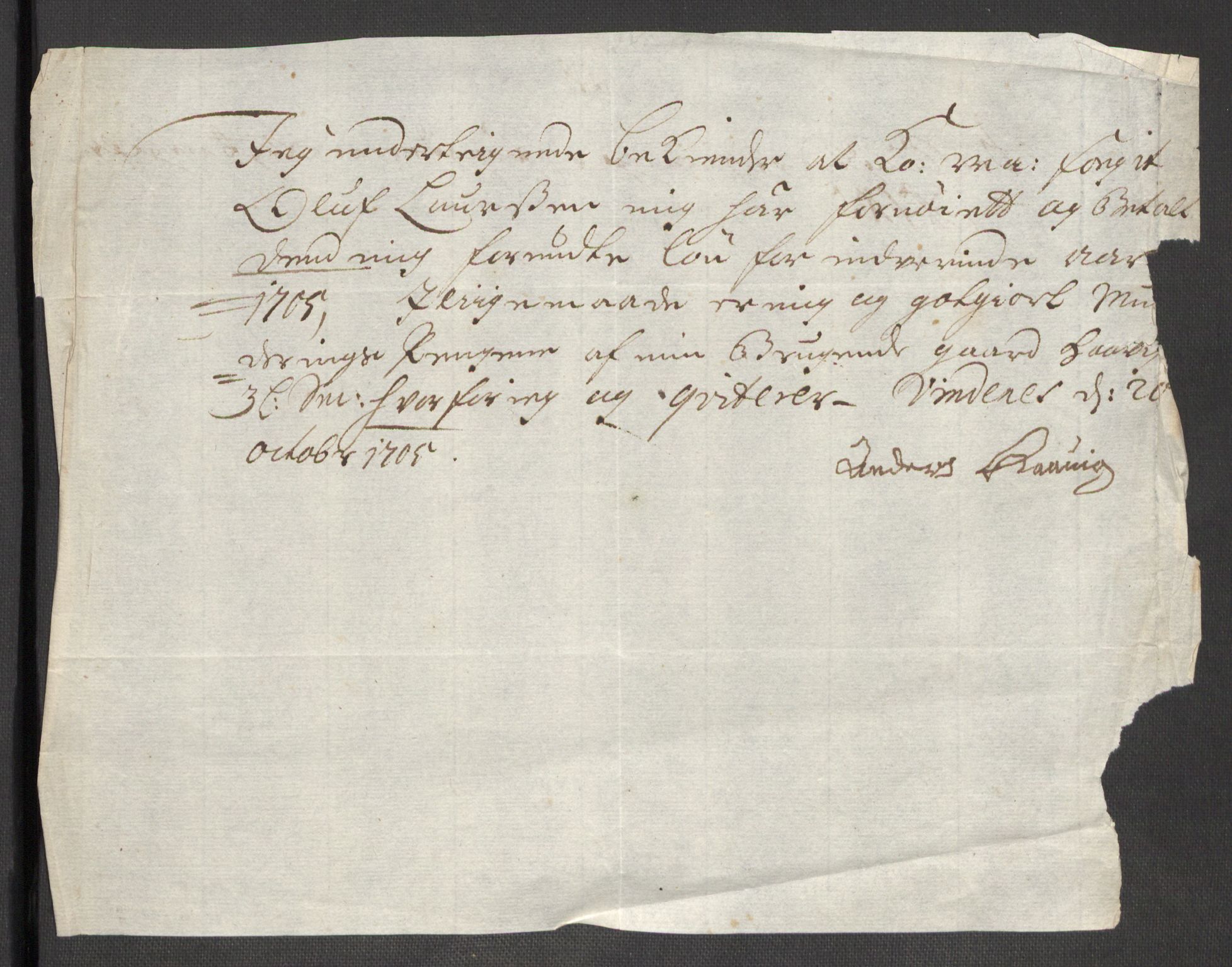 Rentekammeret inntil 1814, Reviderte regnskaper, Fogderegnskap, AV/RA-EA-4092/R48/L2983: Fogderegnskap Sunnhordland og Hardanger, 1705, p. 234