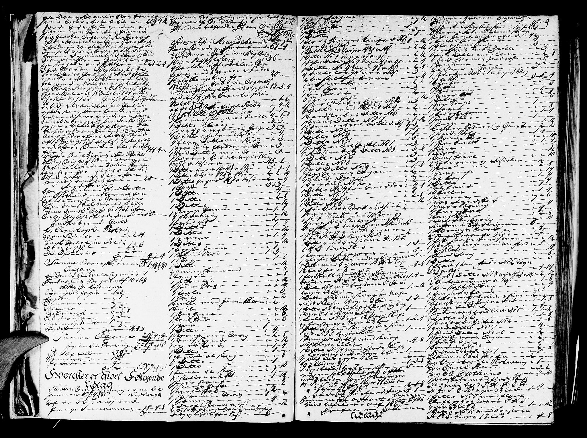 Sunnhordland sorenskrivar, SAB/A-2401/1/H/Ha/Haa/L0008: Skifteprotokollar. Register i protokoll, 1773-1780, p. 3b-4a