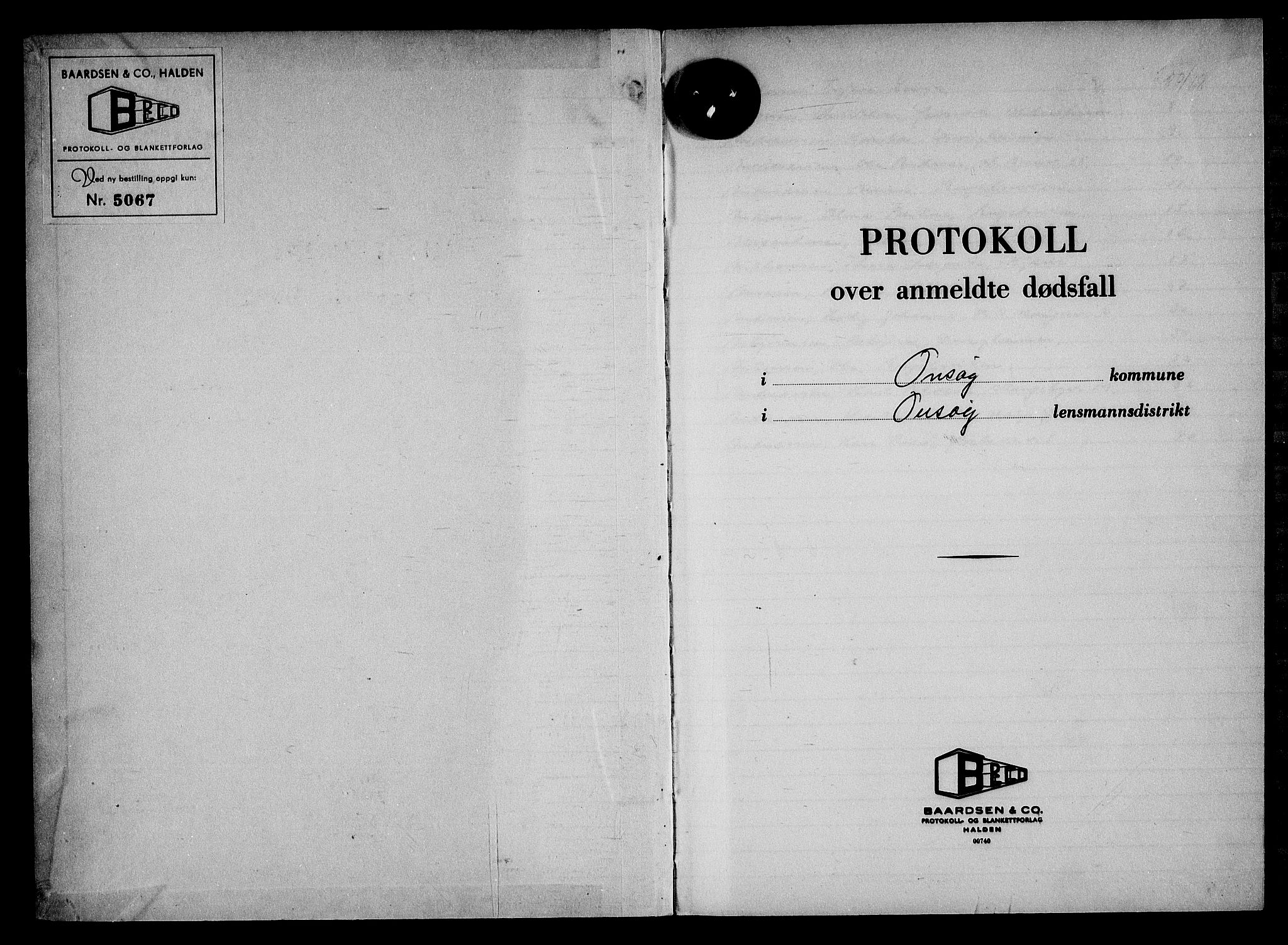 Onsøy lensmannskontor, SAO/A-10007/H/Ha/L0014: Dødsfallsprotokoll, 1971-1972