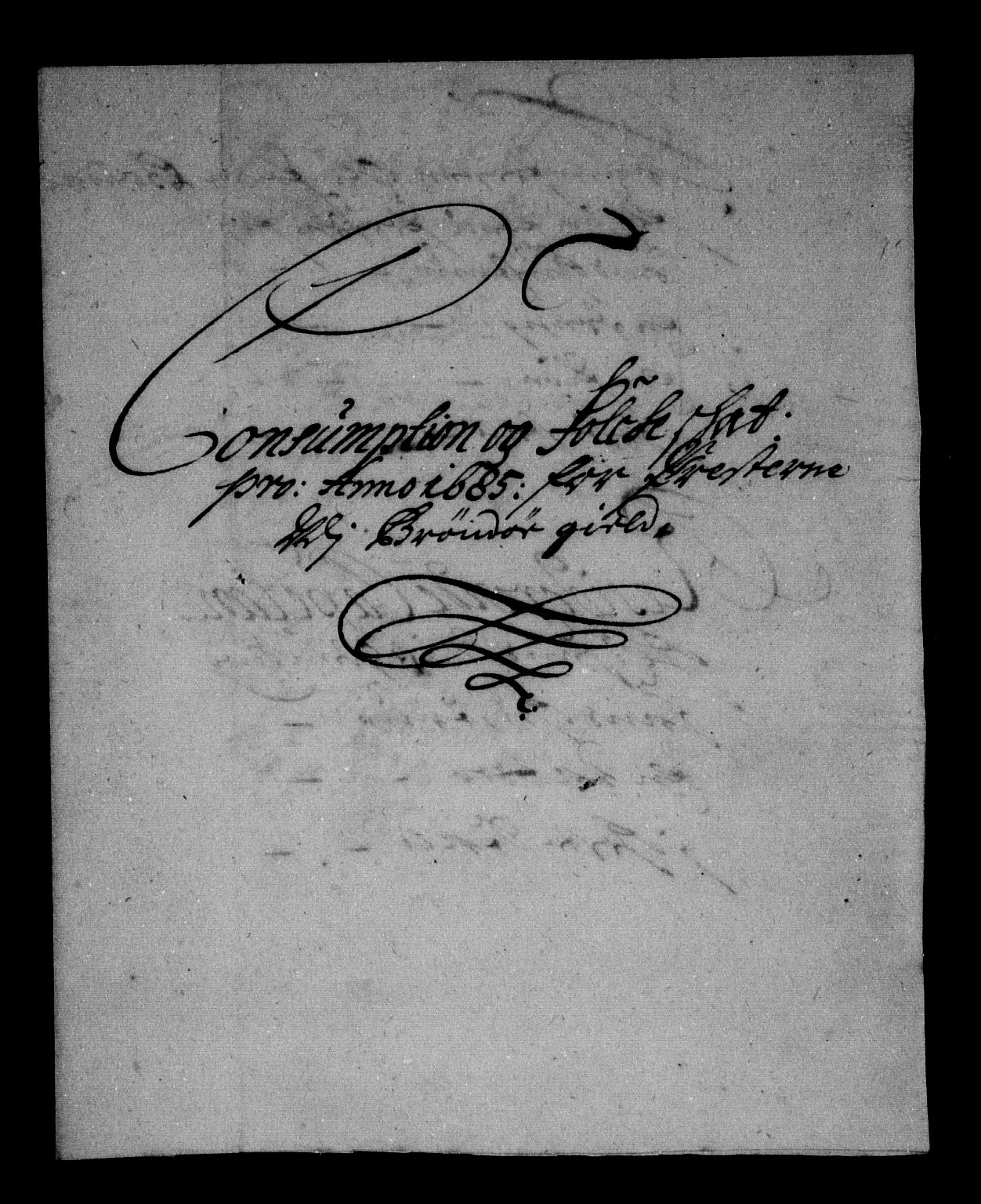 Rentekammeret inntil 1814, Reviderte regnskaper, Stiftamtstueregnskaper, Trondheim stiftamt og Nordland amt, AV/RA-EA-6044/R/Rg/L0082: Trondheim stiftamt og Nordland amt, 1685