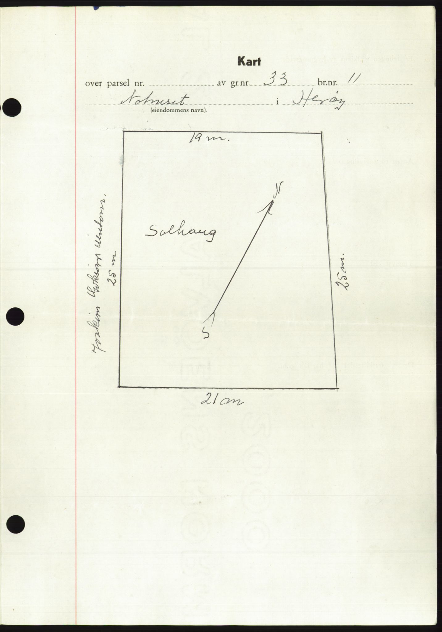 Søre Sunnmøre sorenskriveri, AV/SAT-A-4122/1/2/2C/L0099: Mortgage book no. 25A, 1954-1954, Diary no: : 2869/1954