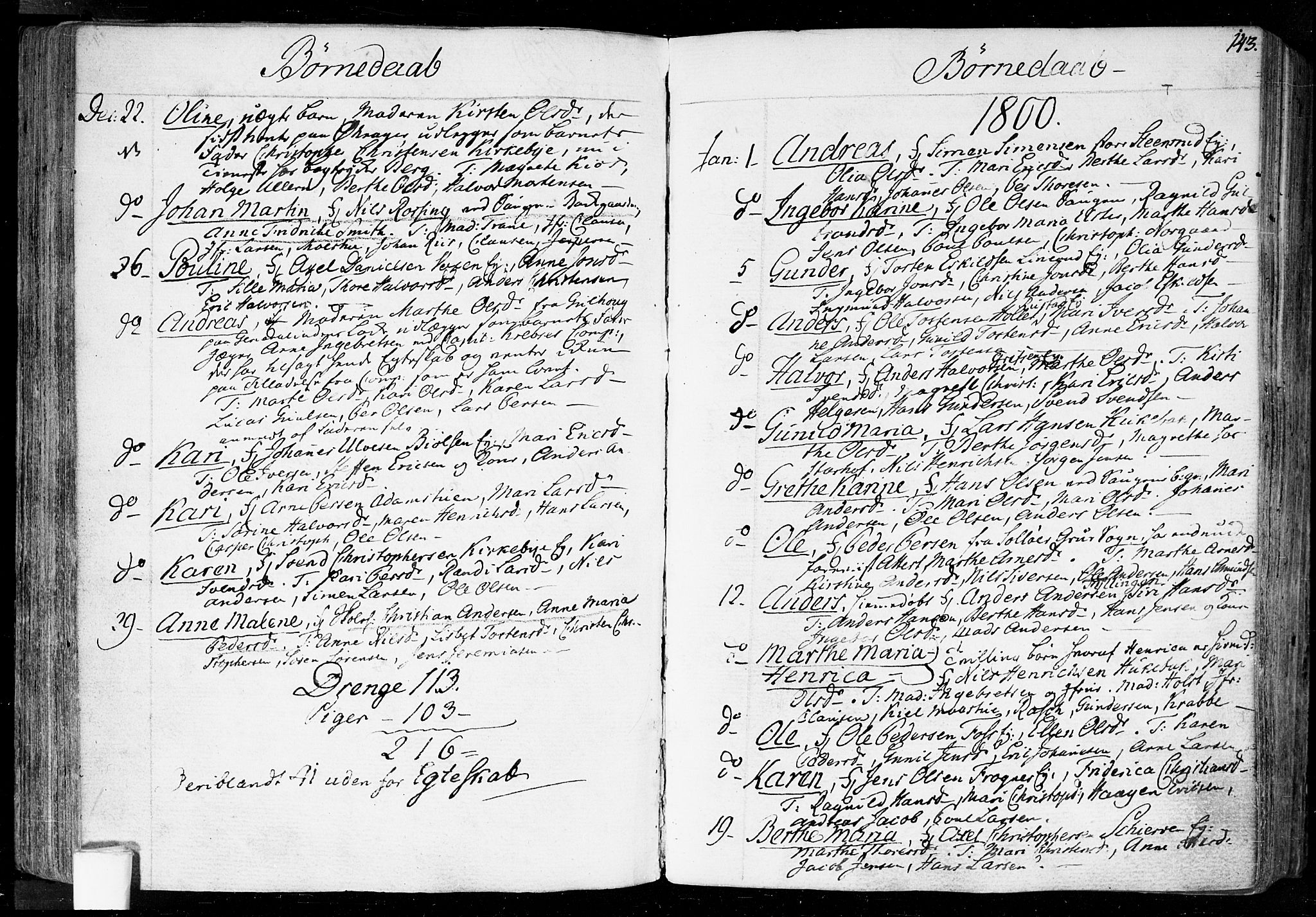 Aker prestekontor kirkebøker, SAO/A-10861/F/L0010: Parish register (official) no. 10, 1786-1809, p. 143