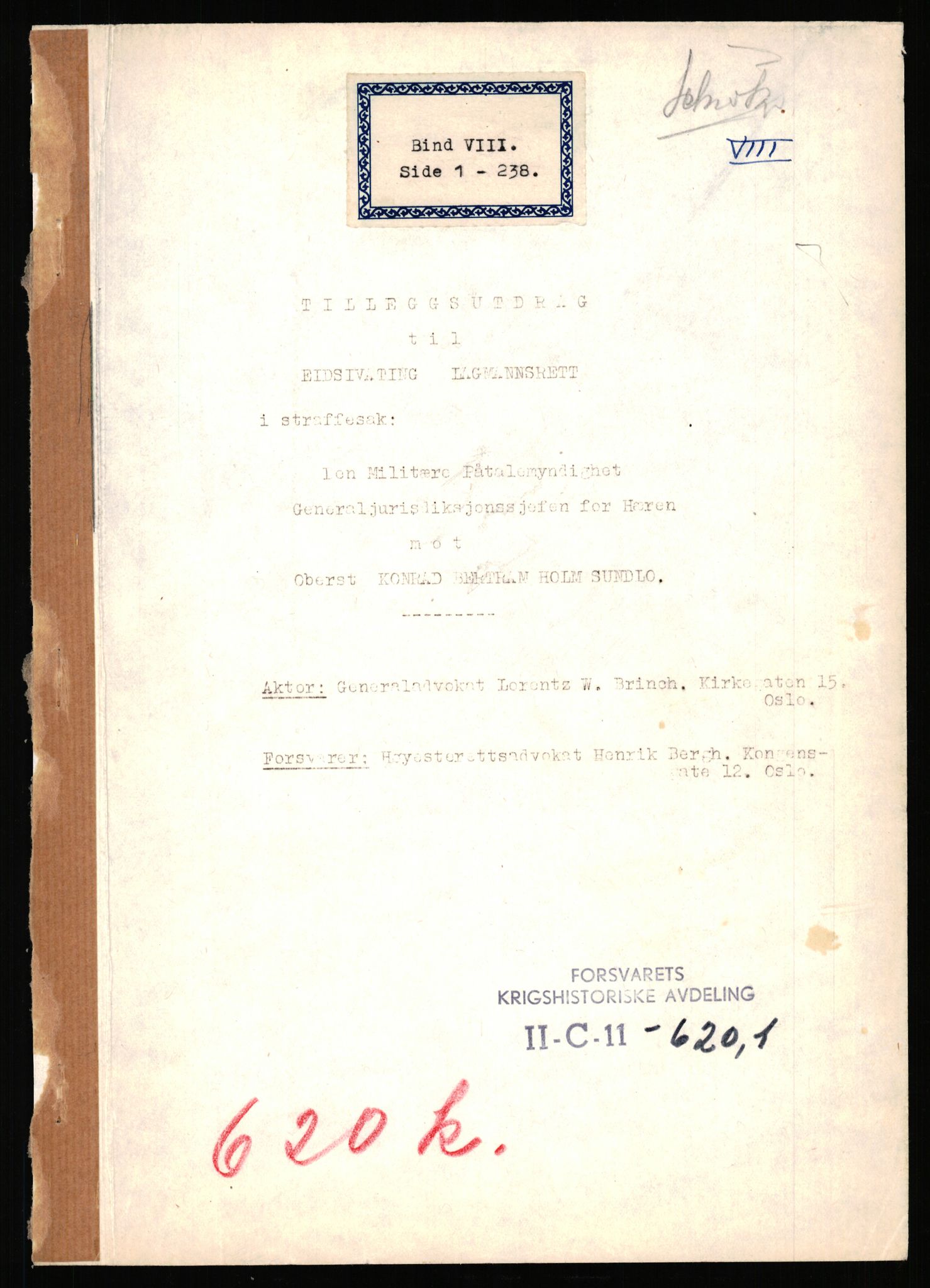 Forsvaret, Forsvarets krigshistoriske avdeling, AV/RA-RAFA-2017/Y/Yb/L0143: II-C-11-620  -  6. Divisjon, 1947, p. 278