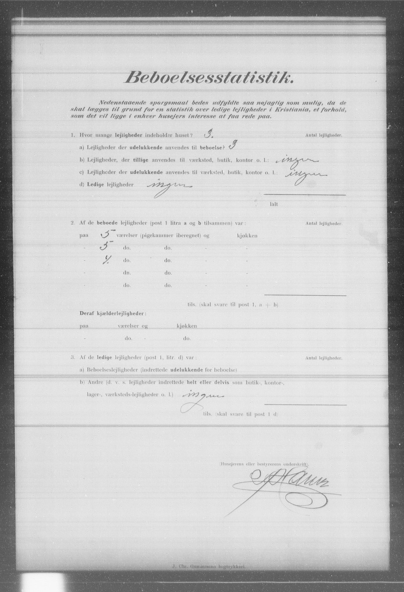 OBA, Municipal Census 1902 for Kristiania, 1902, p. 8558