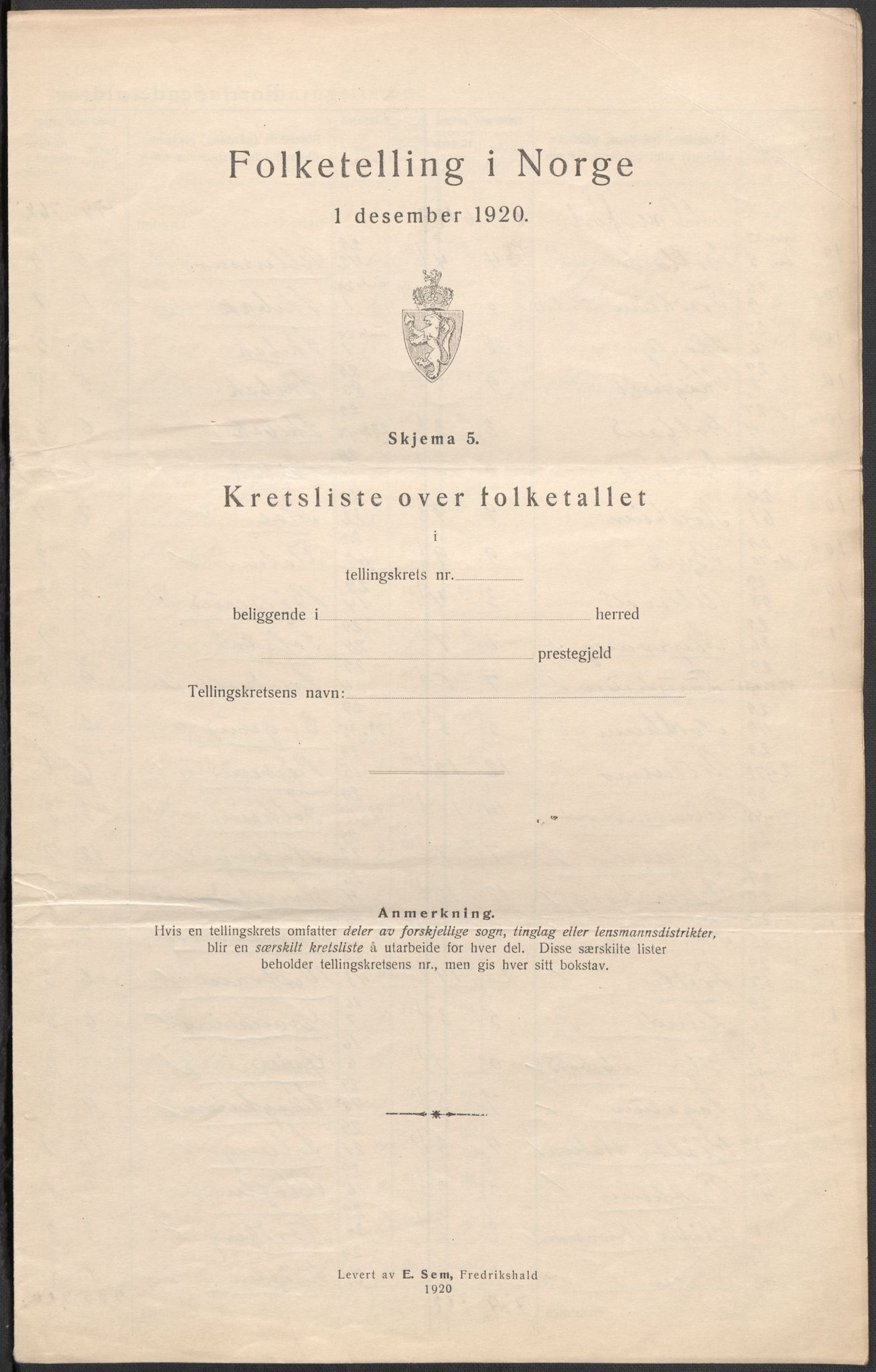 SAO, 1920 census for Ullensaker, 1920, p. 12