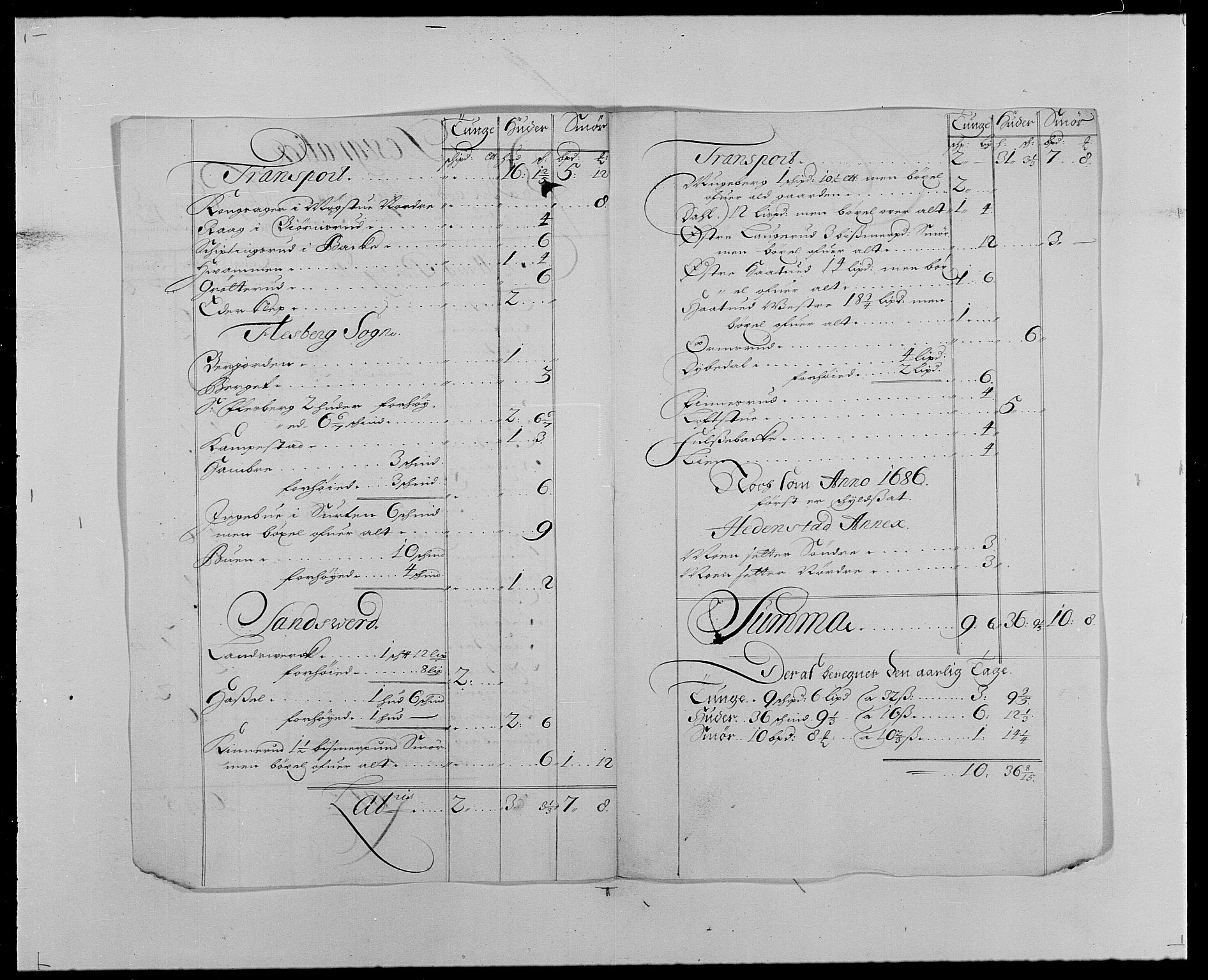 Rentekammeret inntil 1814, Reviderte regnskaper, Fogderegnskap, AV/RA-EA-4092/R24/L1573: Fogderegnskap Numedal og Sandsvær, 1687-1691, p. 27