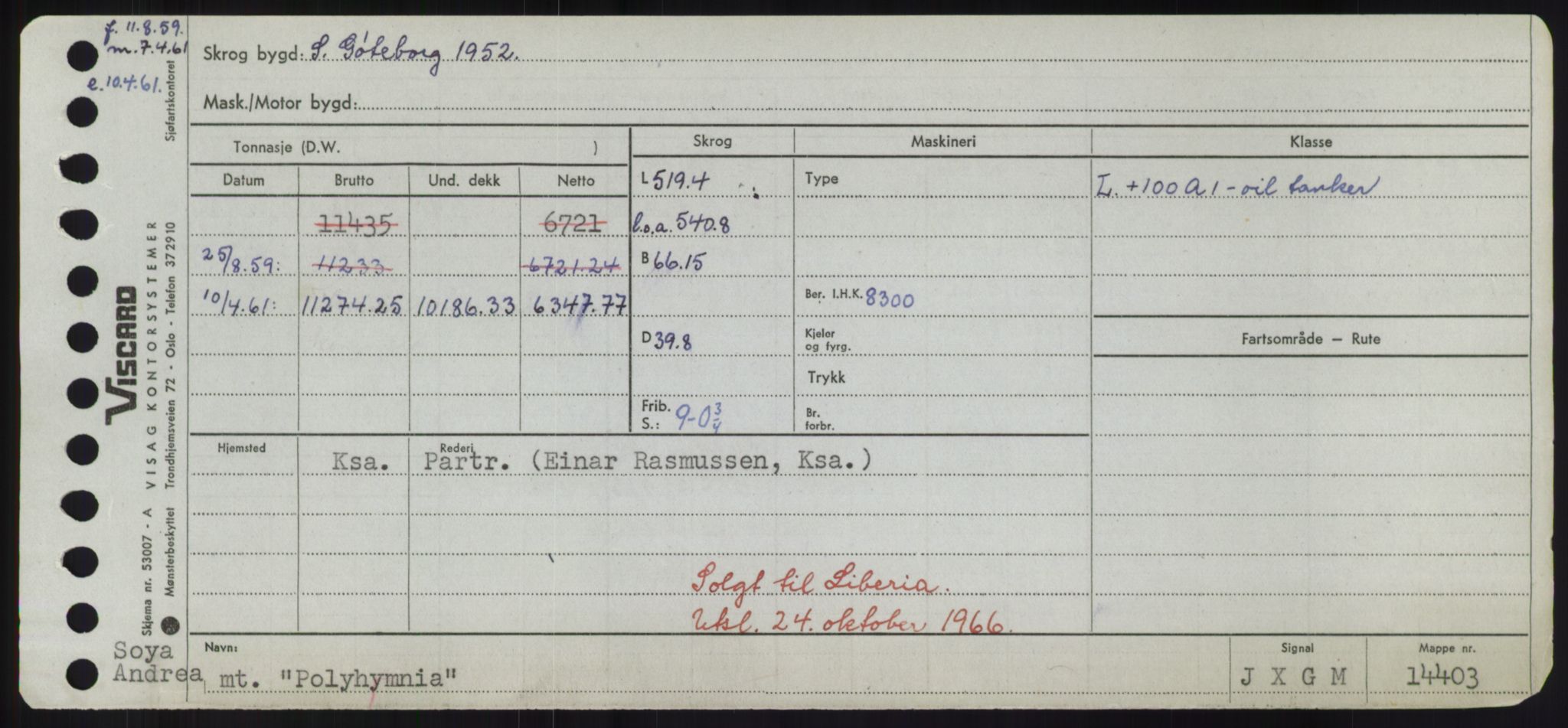 Sjøfartsdirektoratet med forløpere, Skipsmålingen, AV/RA-S-1627/H/Hd/L0029: Fartøy, P, p. 473