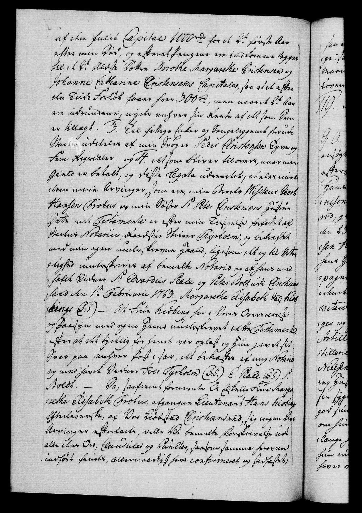 Danske Kanselli 1572-1799, AV/RA-EA-3023/F/Fc/Fca/Fcaa/L0042: Norske registre, 1763-1766, p. 41b