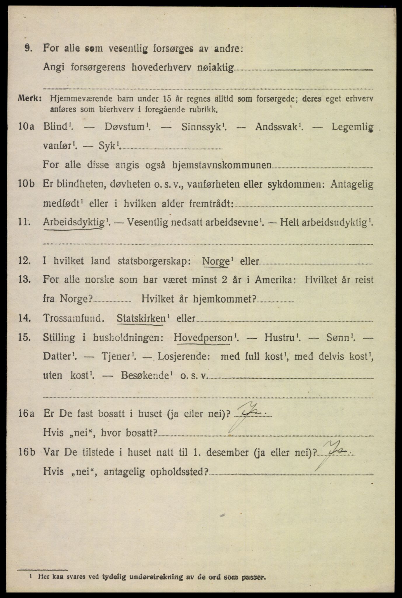 SAH, 1920 census for Østre Gausdal, 1920, p. 4925