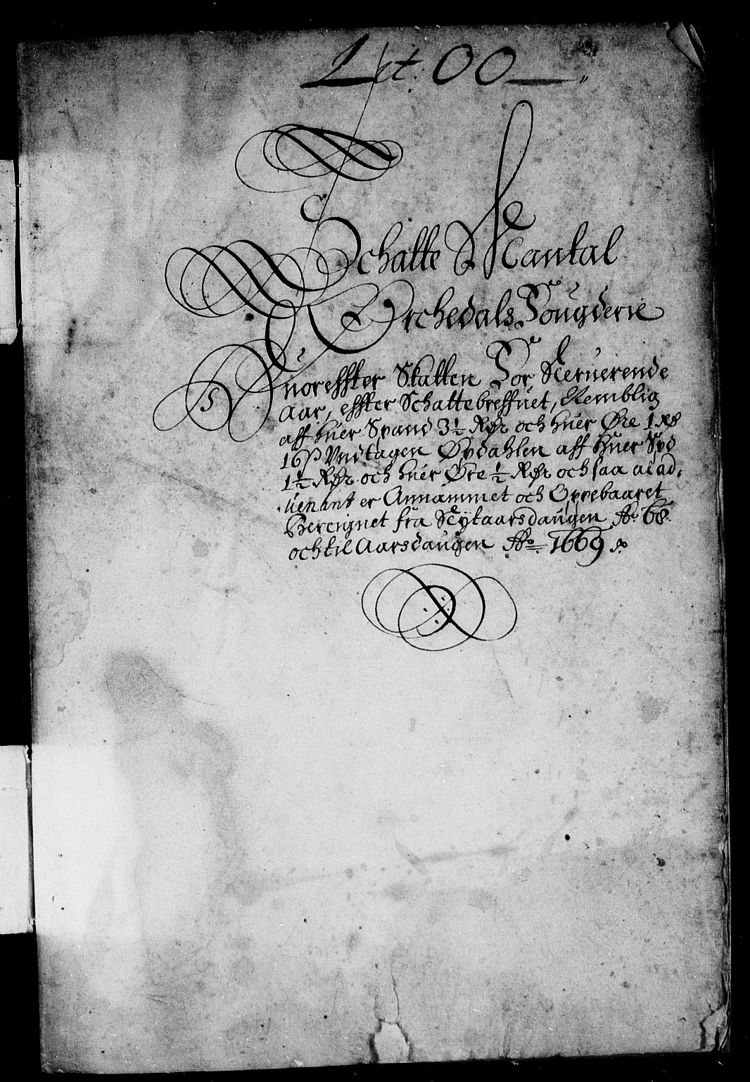 Rentekammeret inntil 1814, Reviderte regnskaper, Stiftamtstueregnskaper, Trondheim stiftamt og Nordland amt, RA/EA-6044/R/Rd/L0024: Trondheim stiftamt, 1668