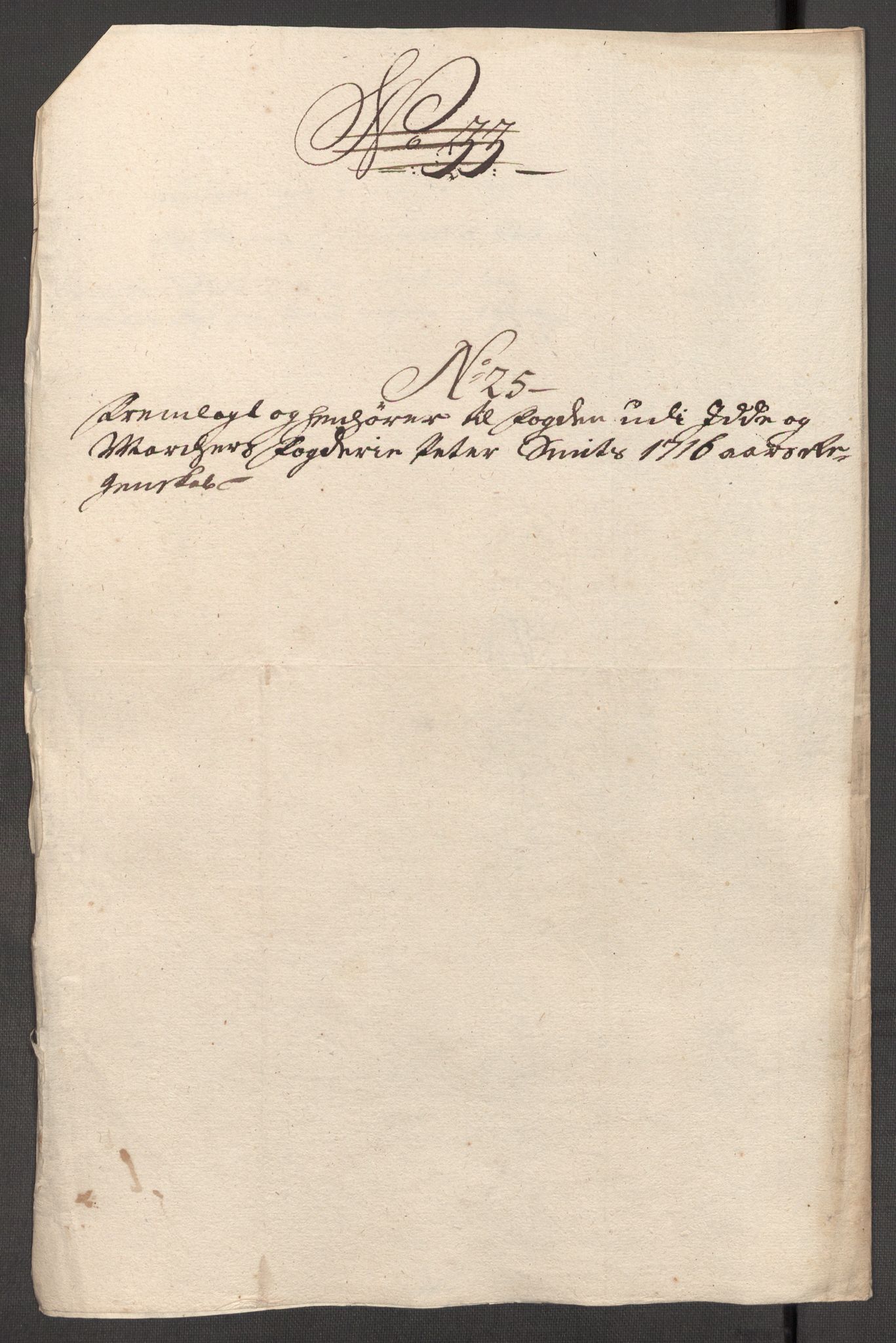 Rentekammeret inntil 1814, Reviderte regnskaper, Fogderegnskap, RA/EA-4092/R01/L0023: Fogderegnskap Idd og Marker, 1715-1716, p. 353